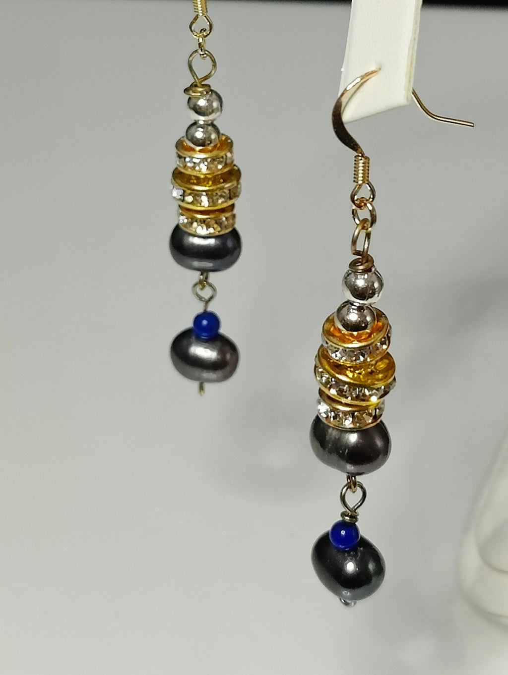Midnight Pearls Earrings