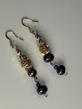 Midnight Pearls Earrings
