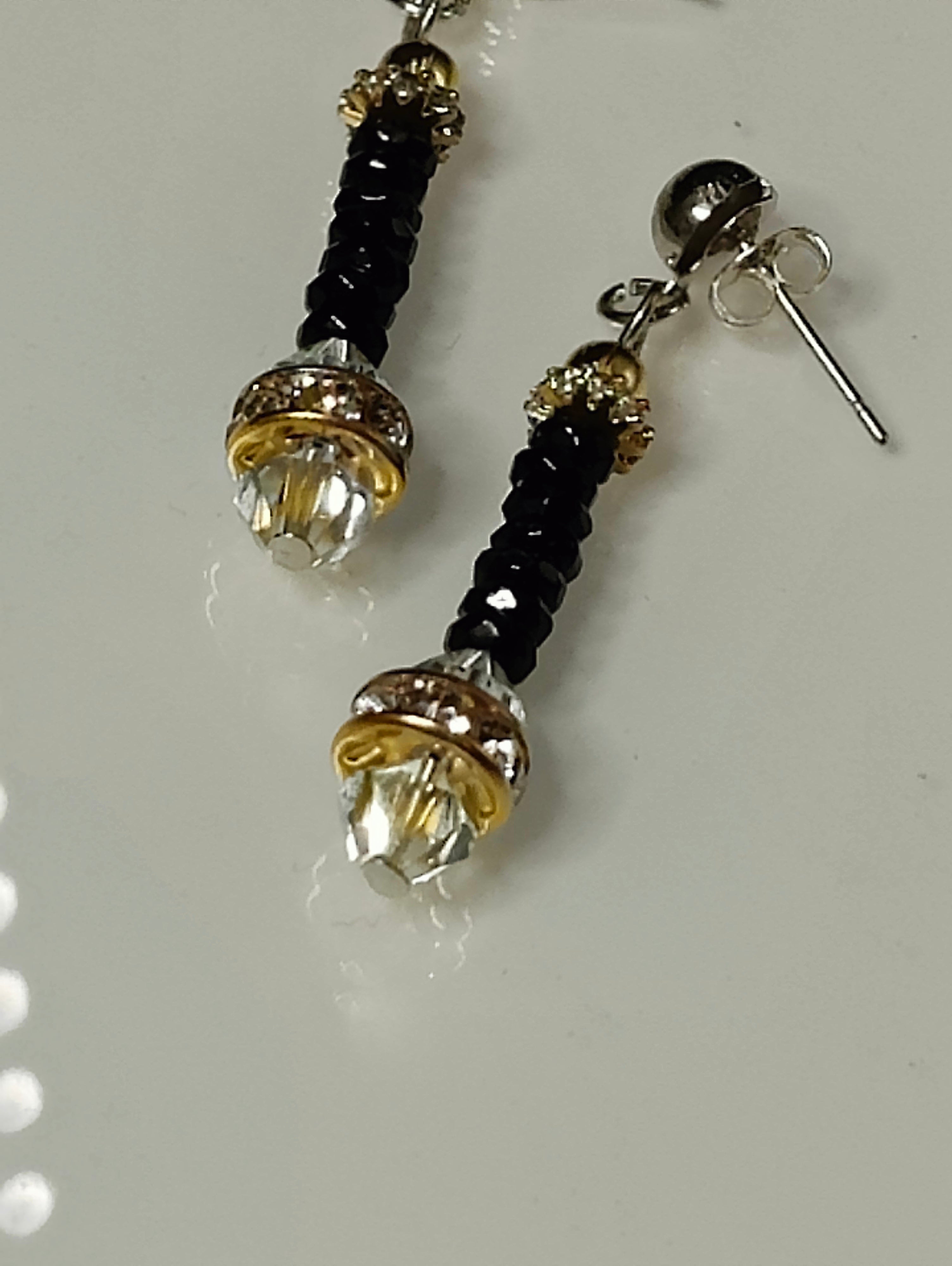 Dinner at Midnight Earrings