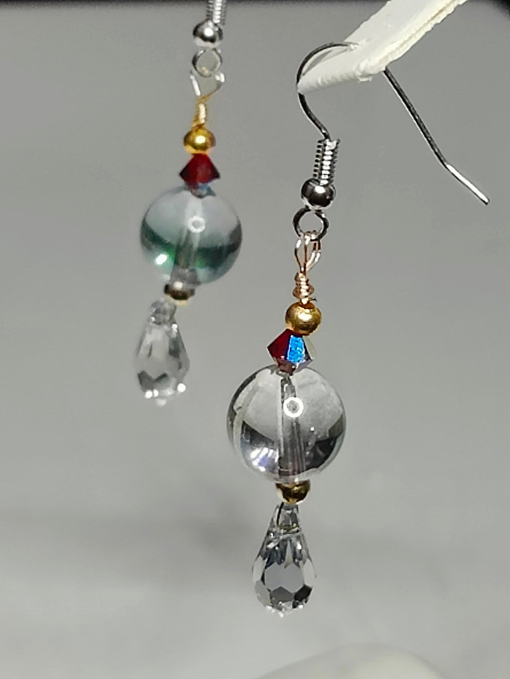 Crystal Orbit Earrings