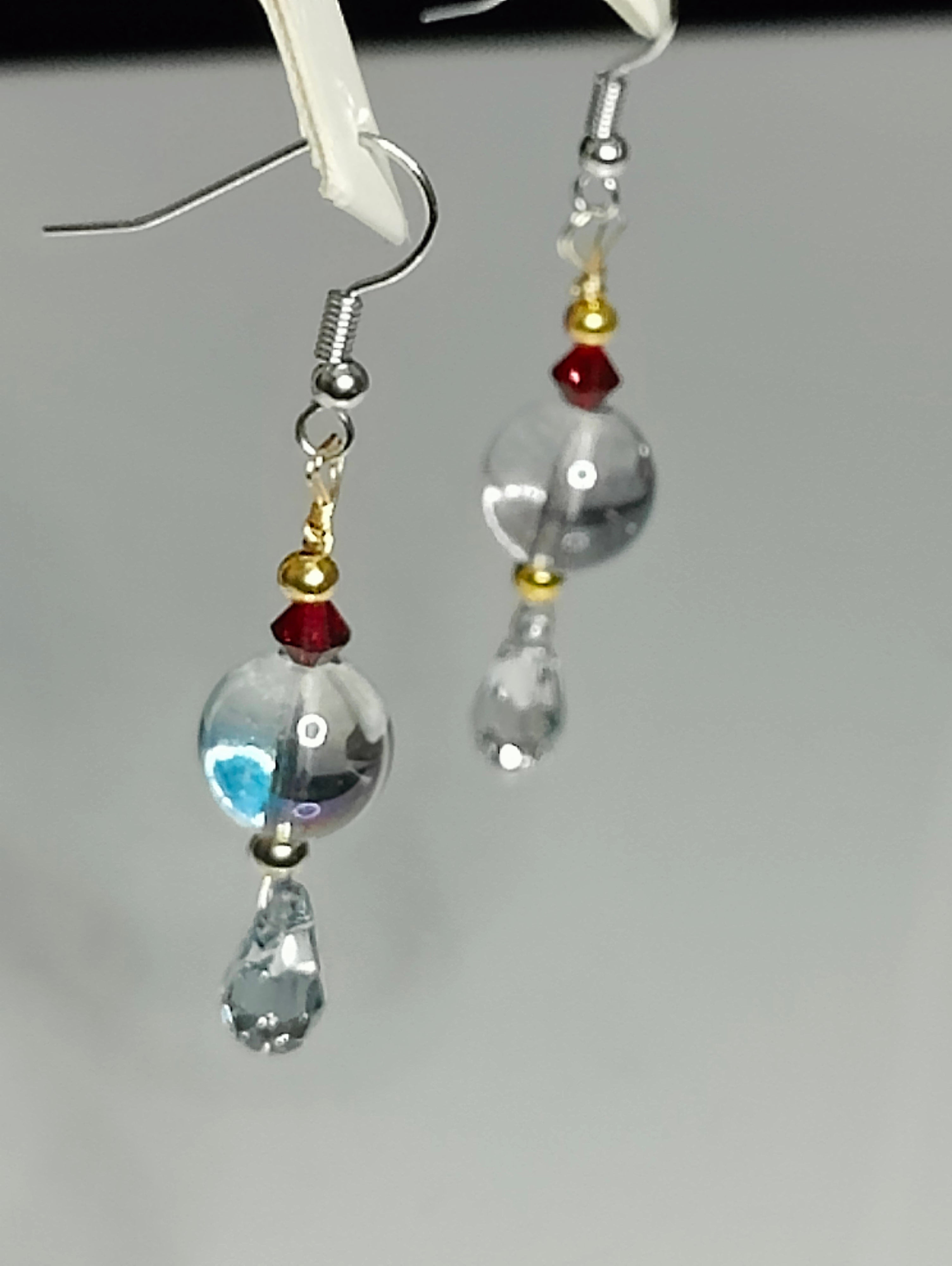 Crystal Orbit Earrings