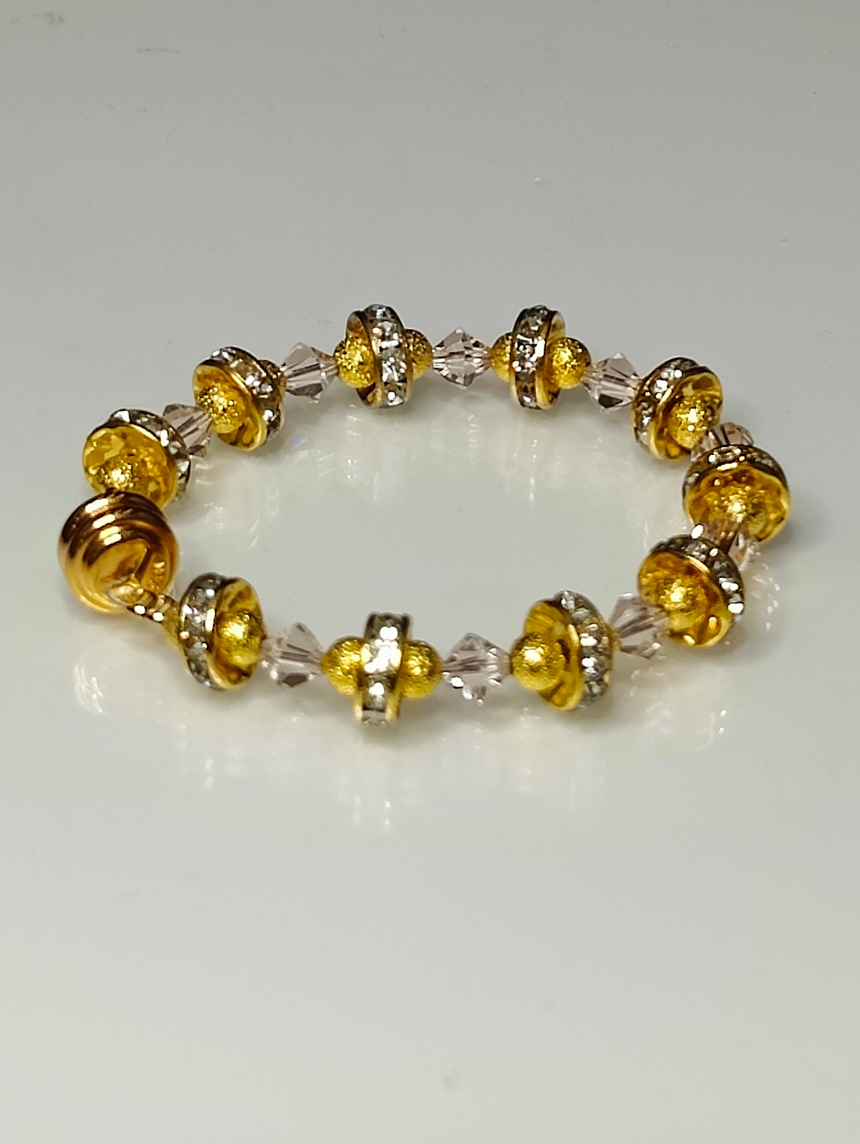 Golden Discs Bracelet