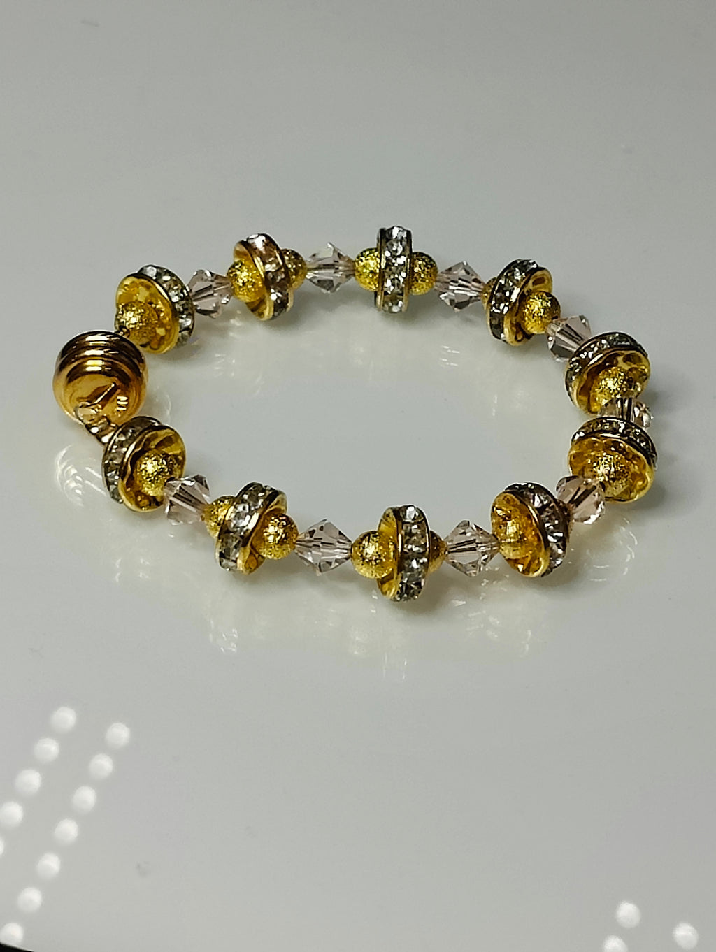 Golden Discs Bracelet