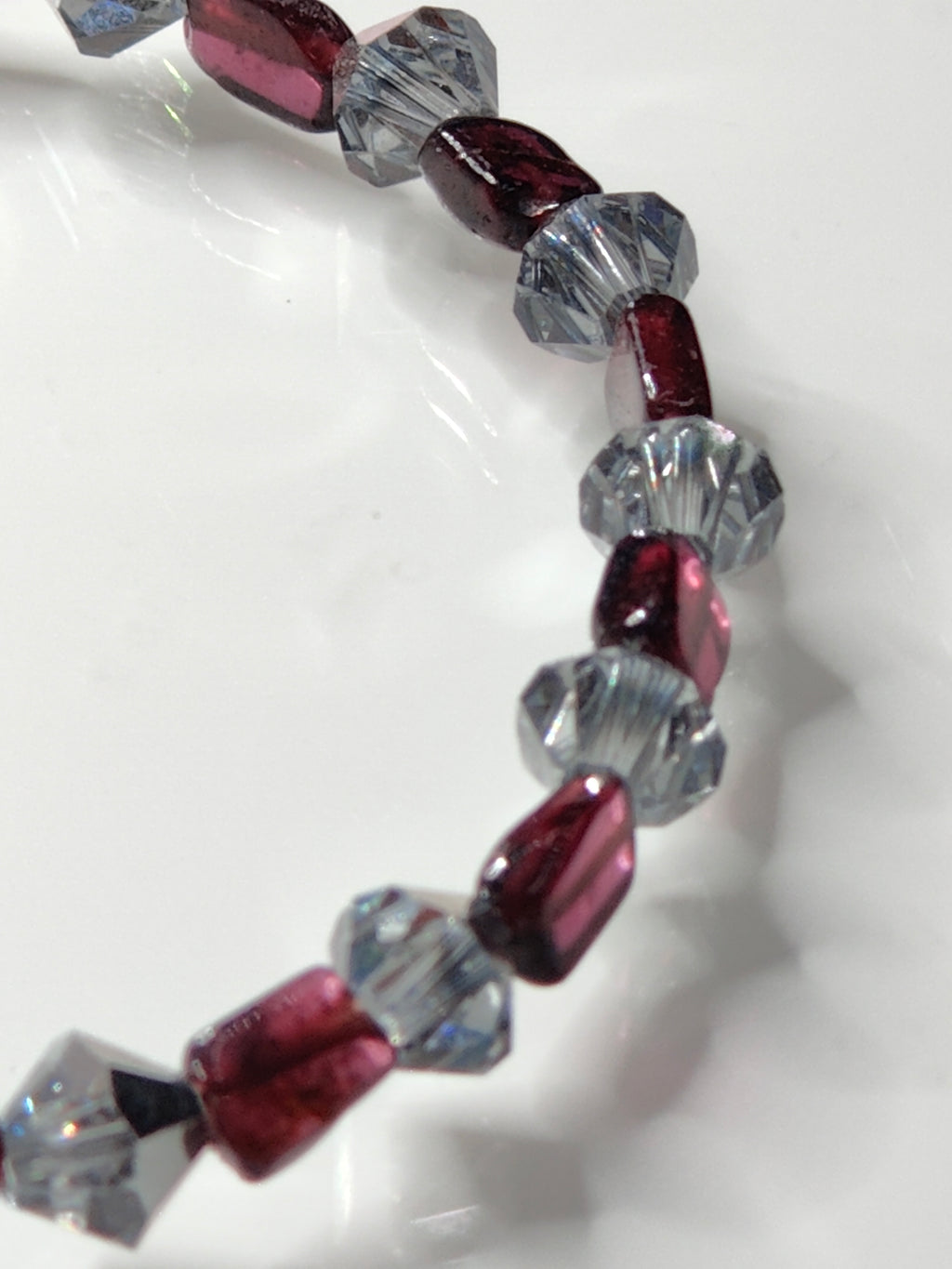 I Love Garnets Bracelet