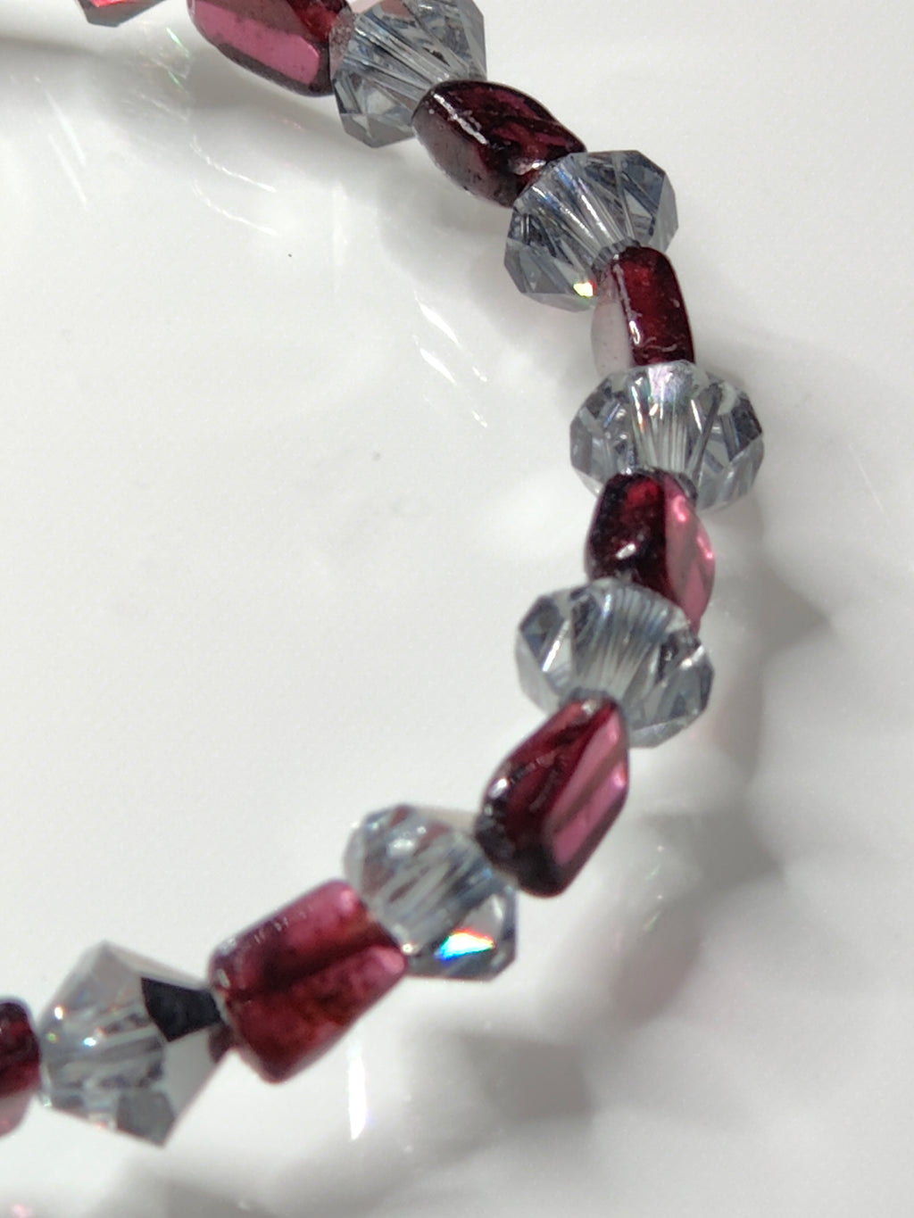 I Love Garnets Bracelet