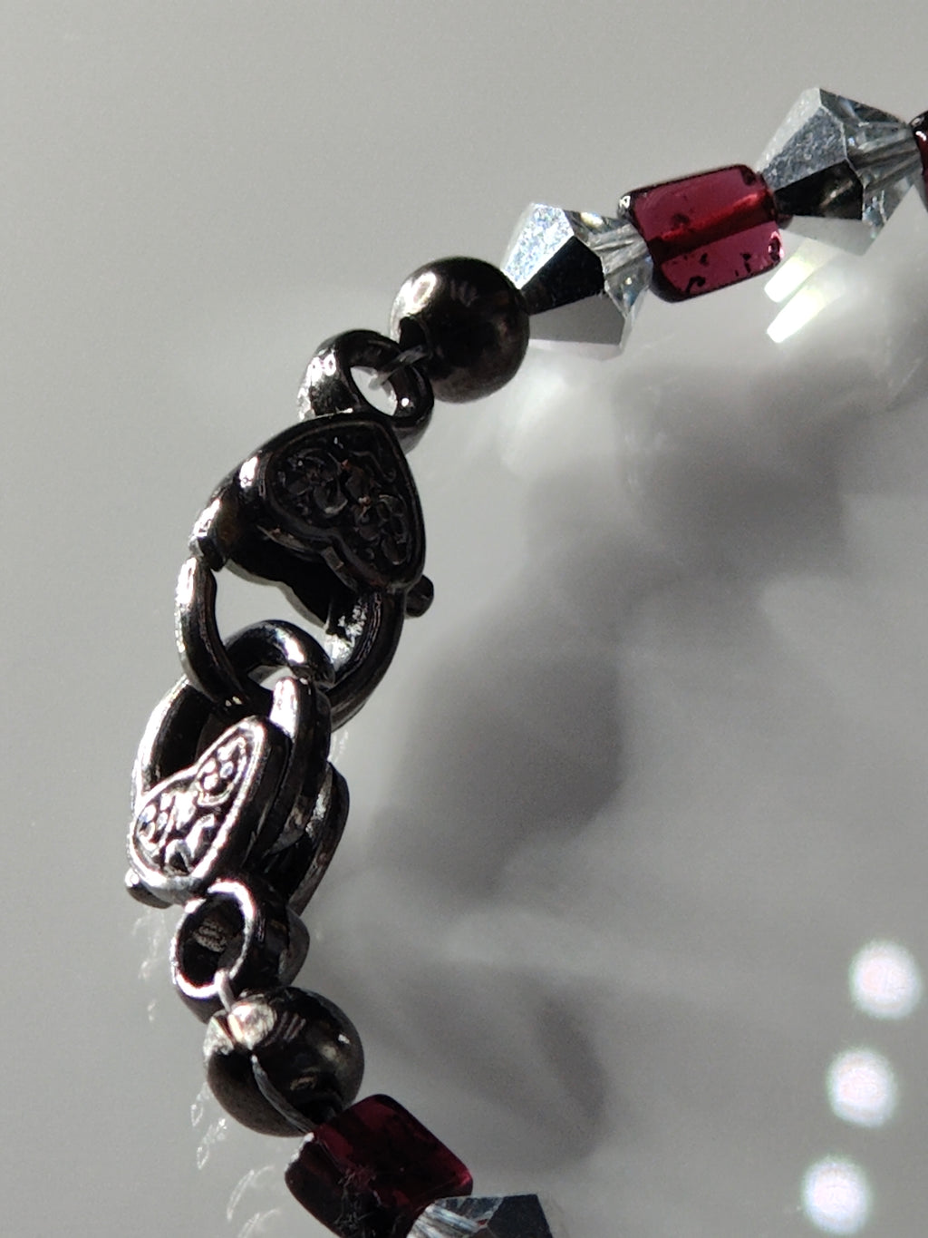 I Love Garnets Bracelet