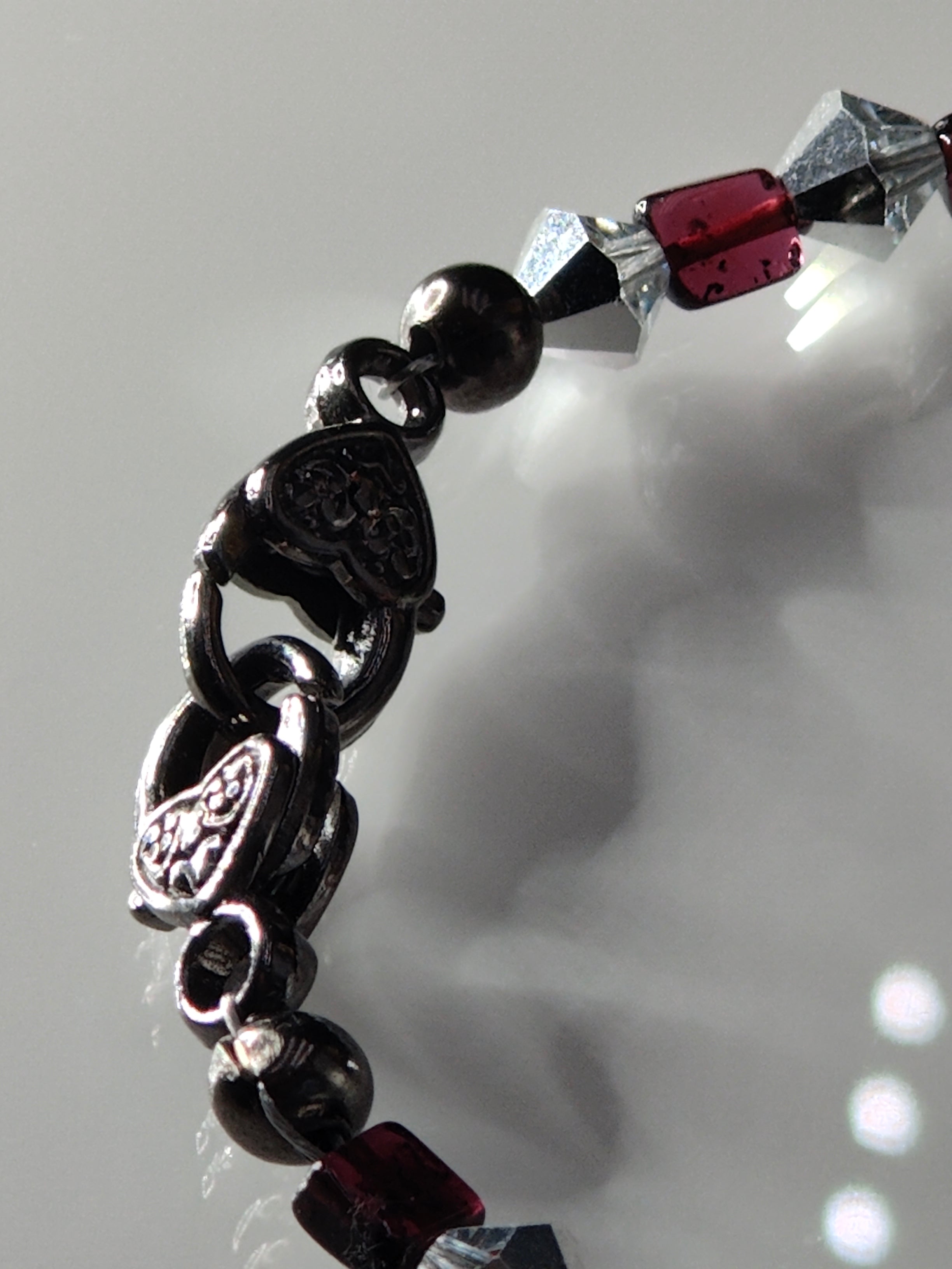 I Love Garnets Bracelet