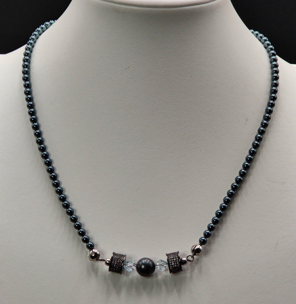 Black Pearl Trend Necklace