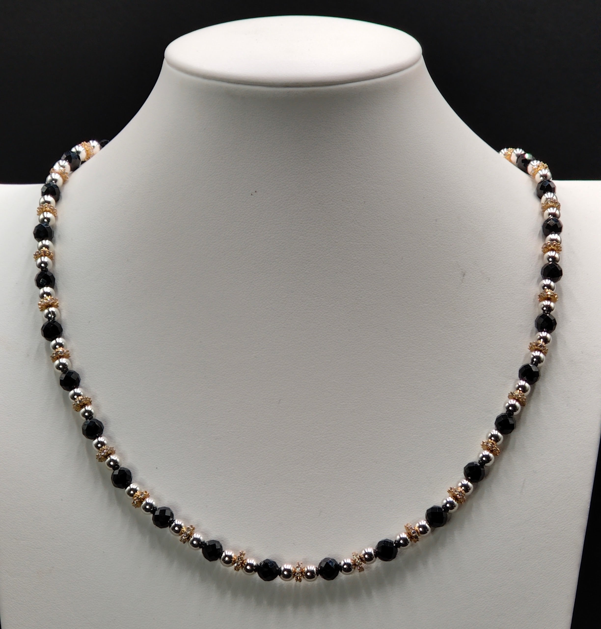 Spinel and Sparkle Necklace