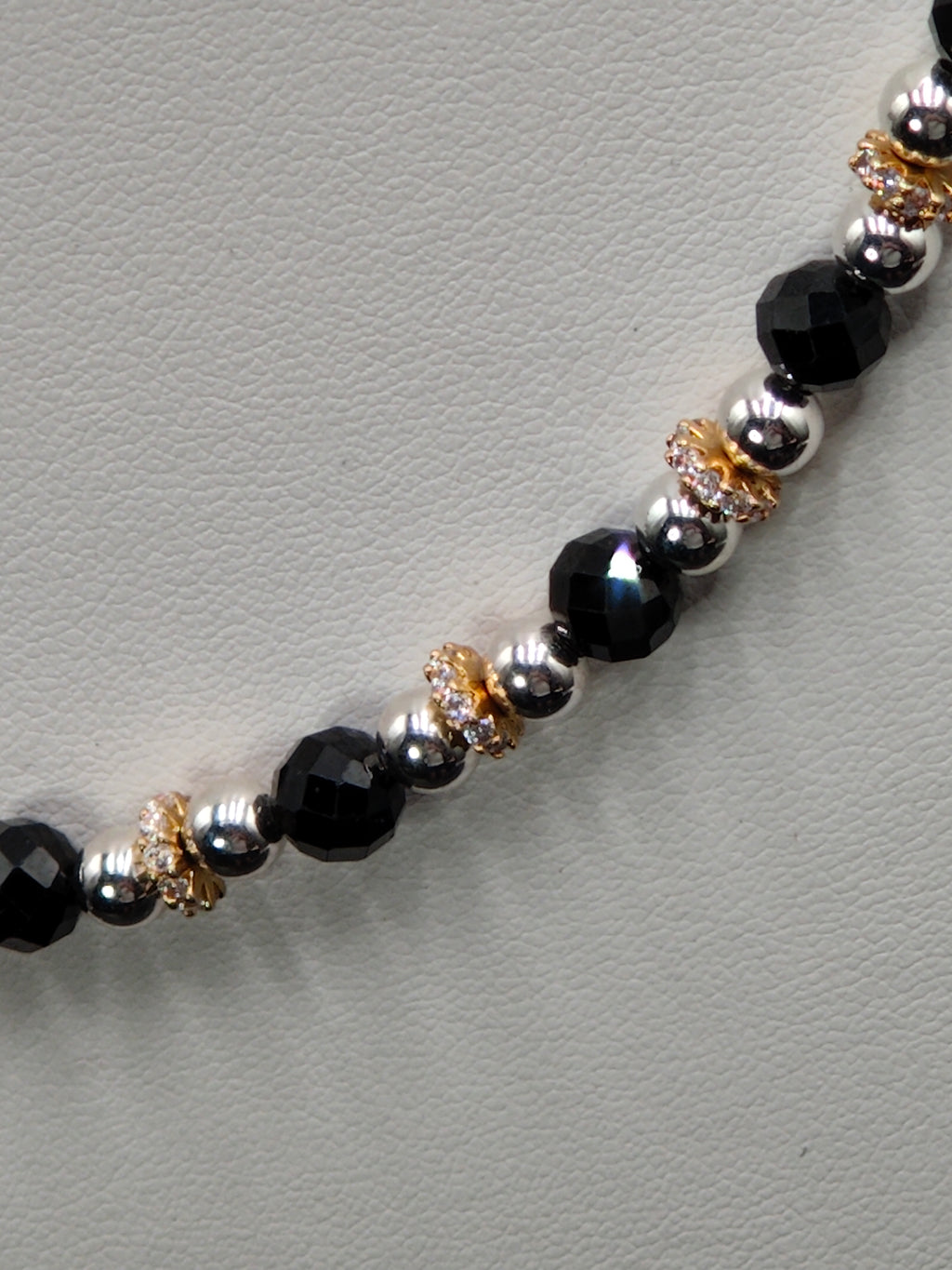 Spinel and Sparkle Necklace