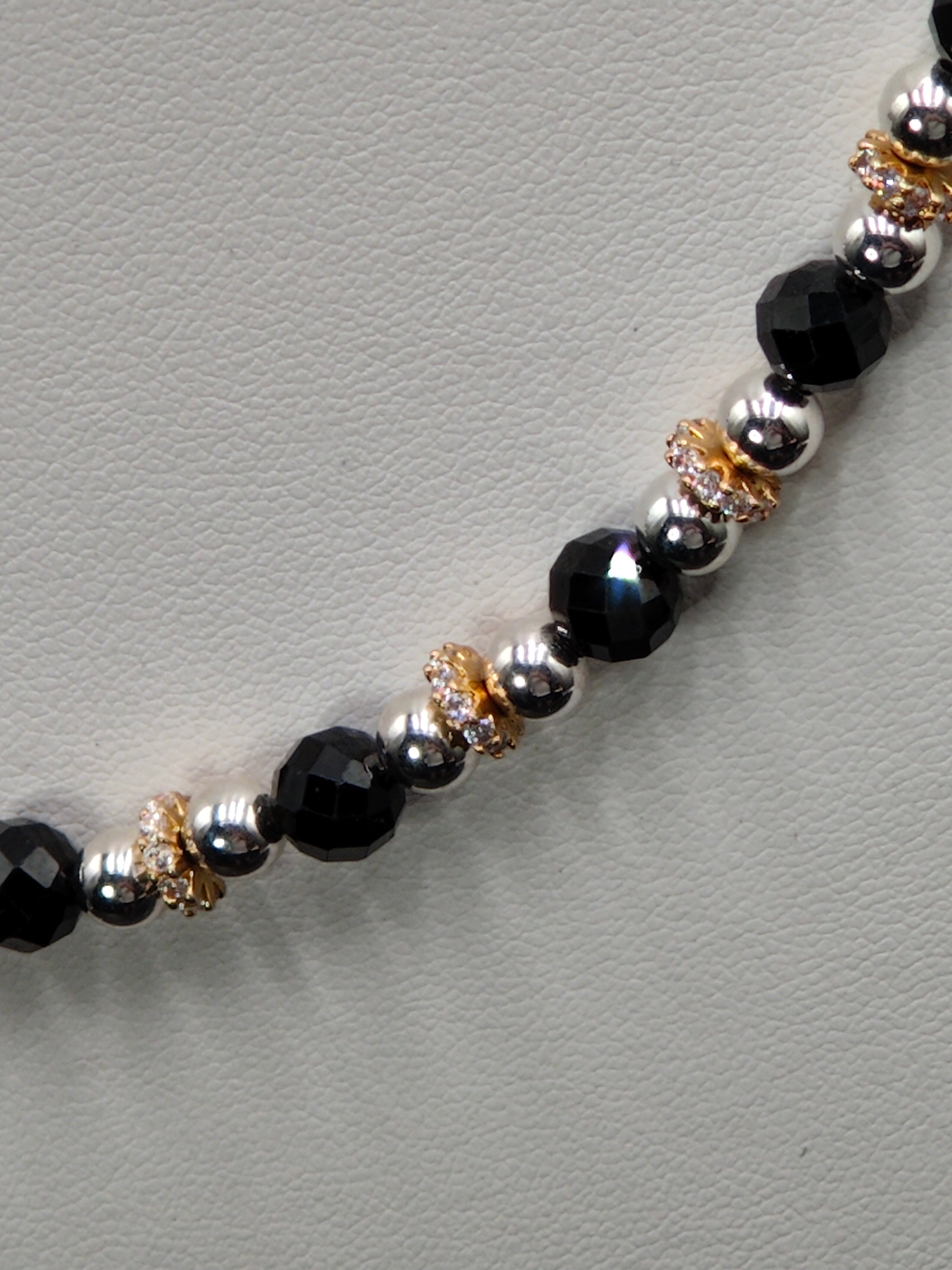 Spinel and Sparkle Necklace