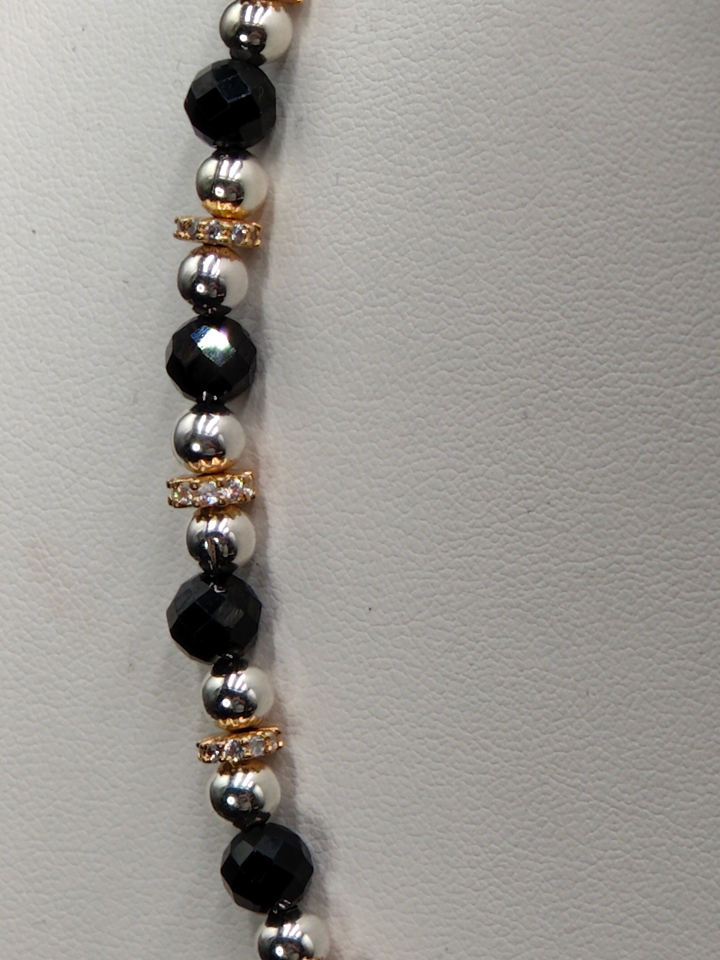 Spinel and Sparkle Necklace
