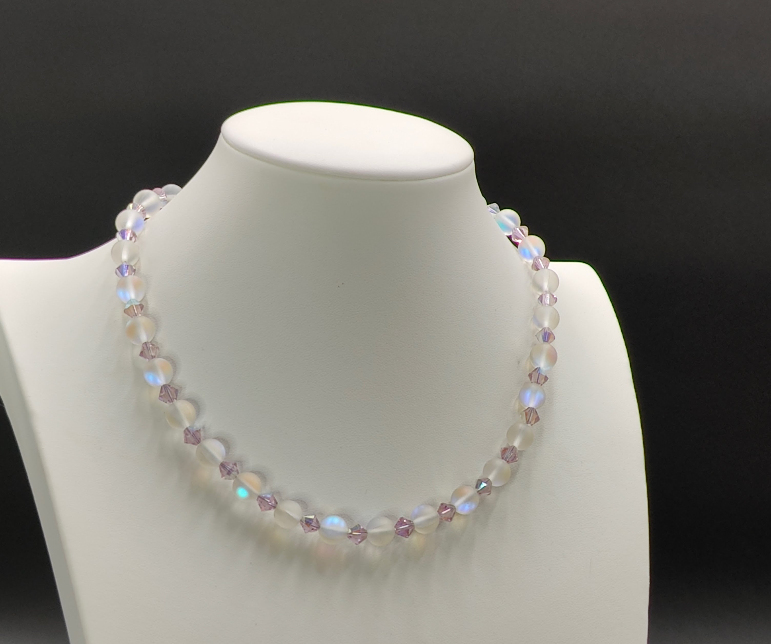 Lights and Crystals Necklace