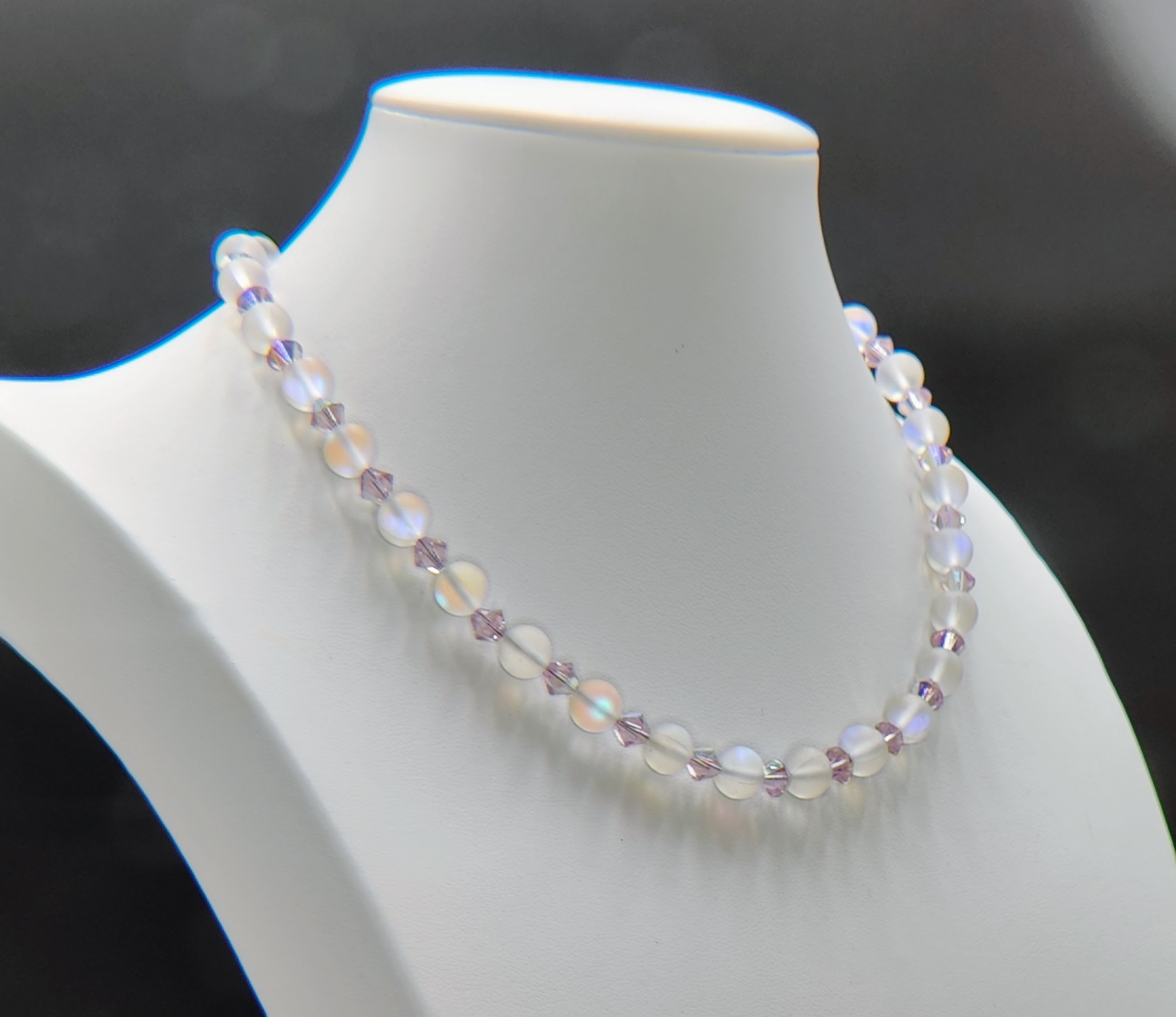 Lights and Crystals Necklace