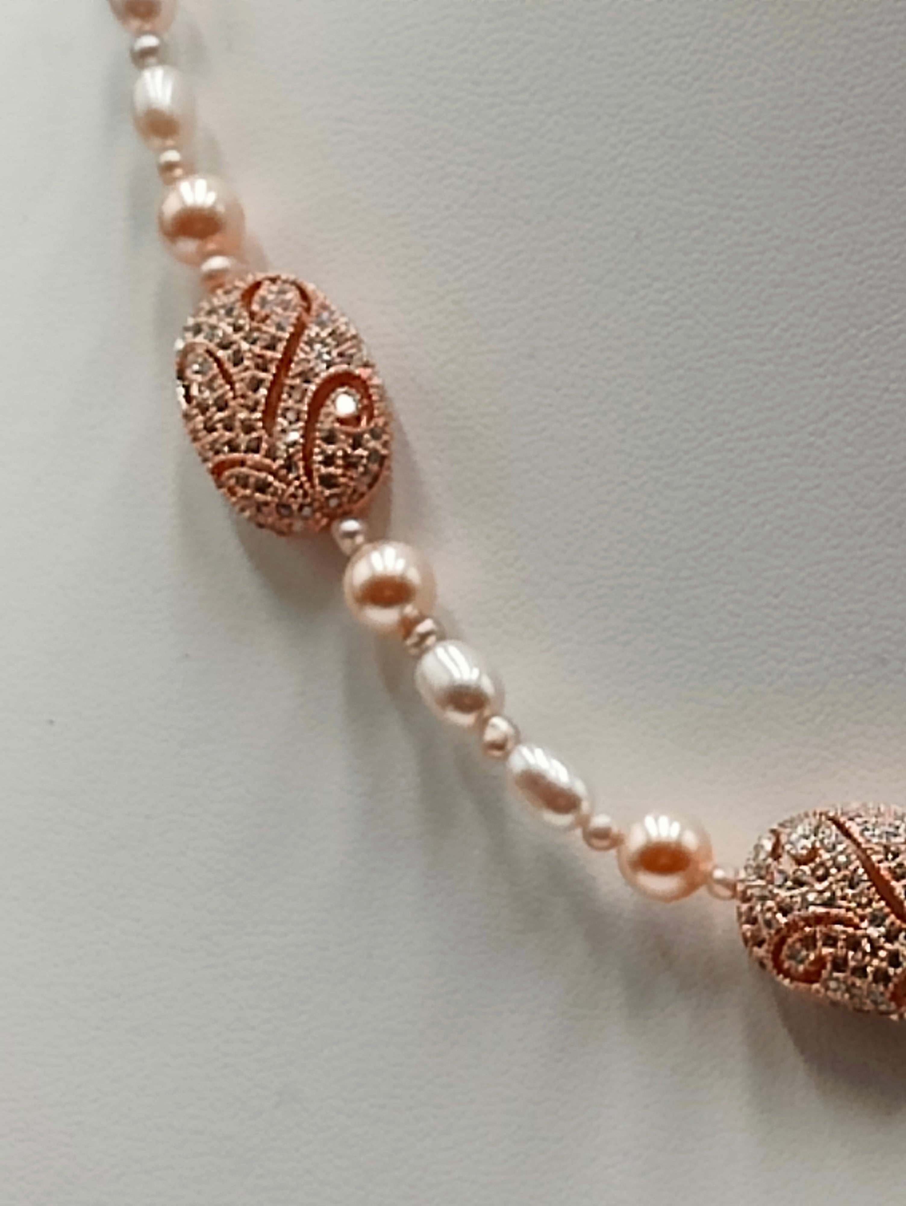 Fluted Pearls Necklace