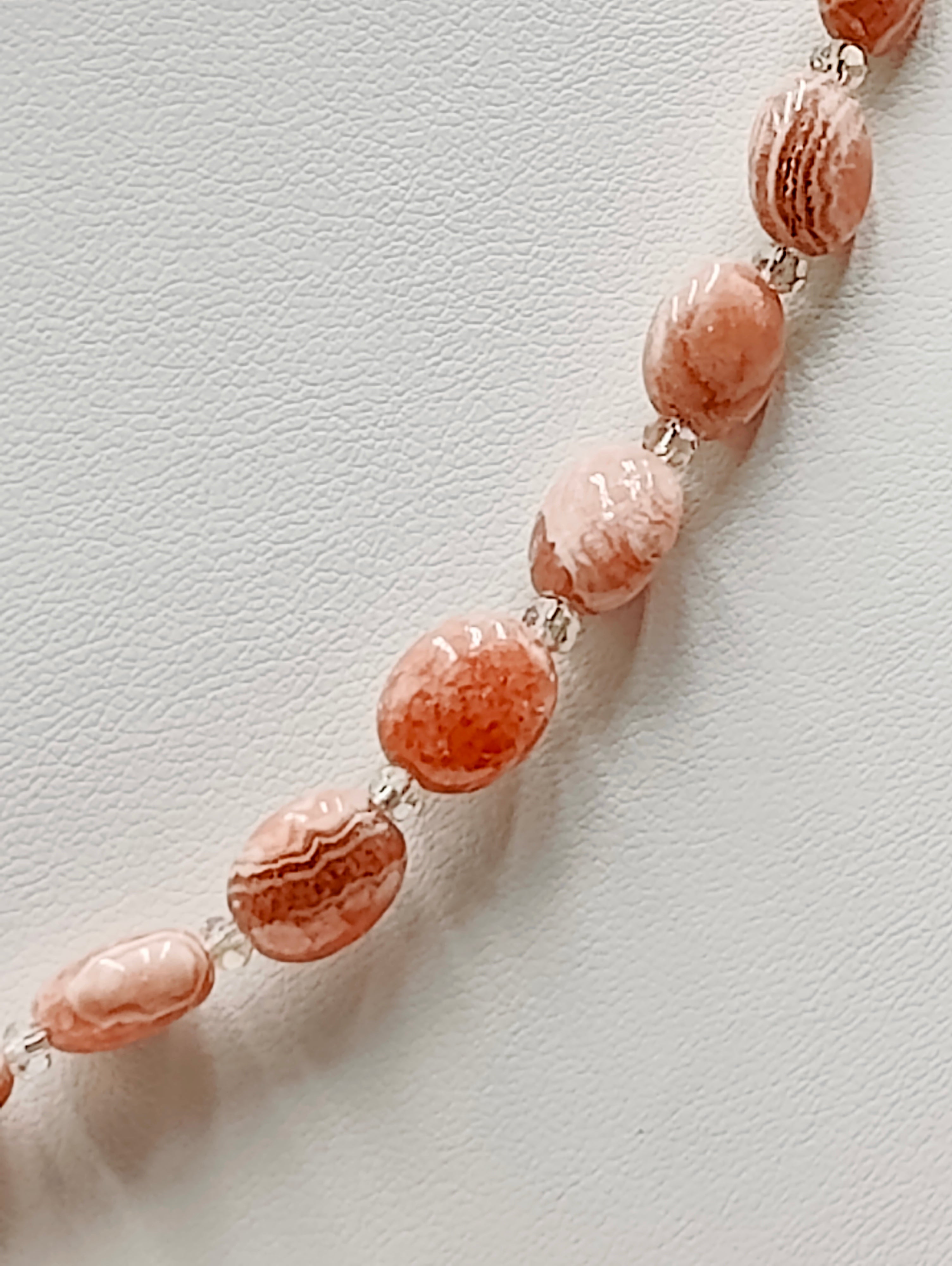 Rhodochrosite Necklace