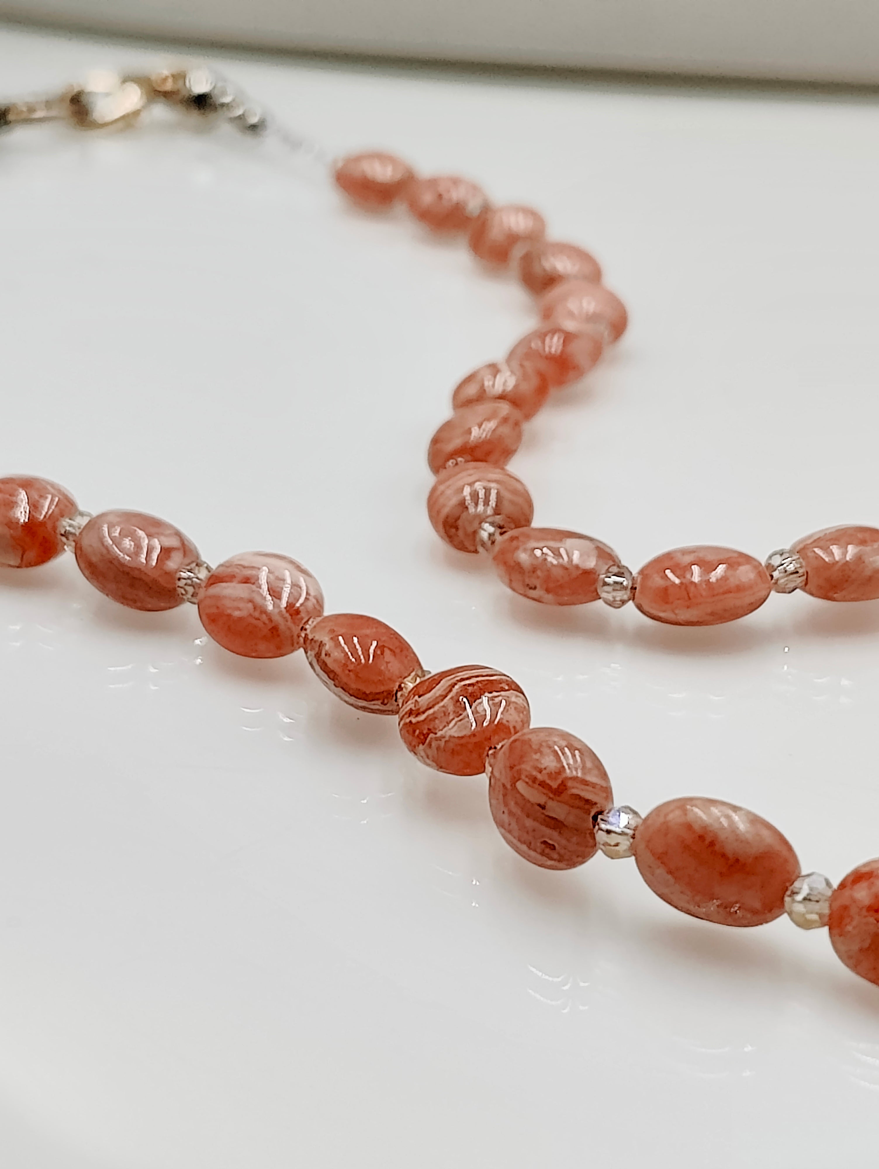 Rhodochrosite Necklace