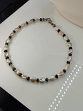 Double Pearls Necklace