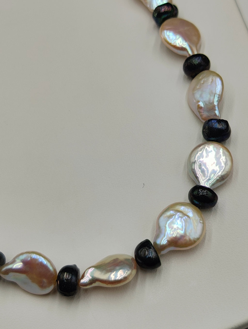 Double Pearls Necklace