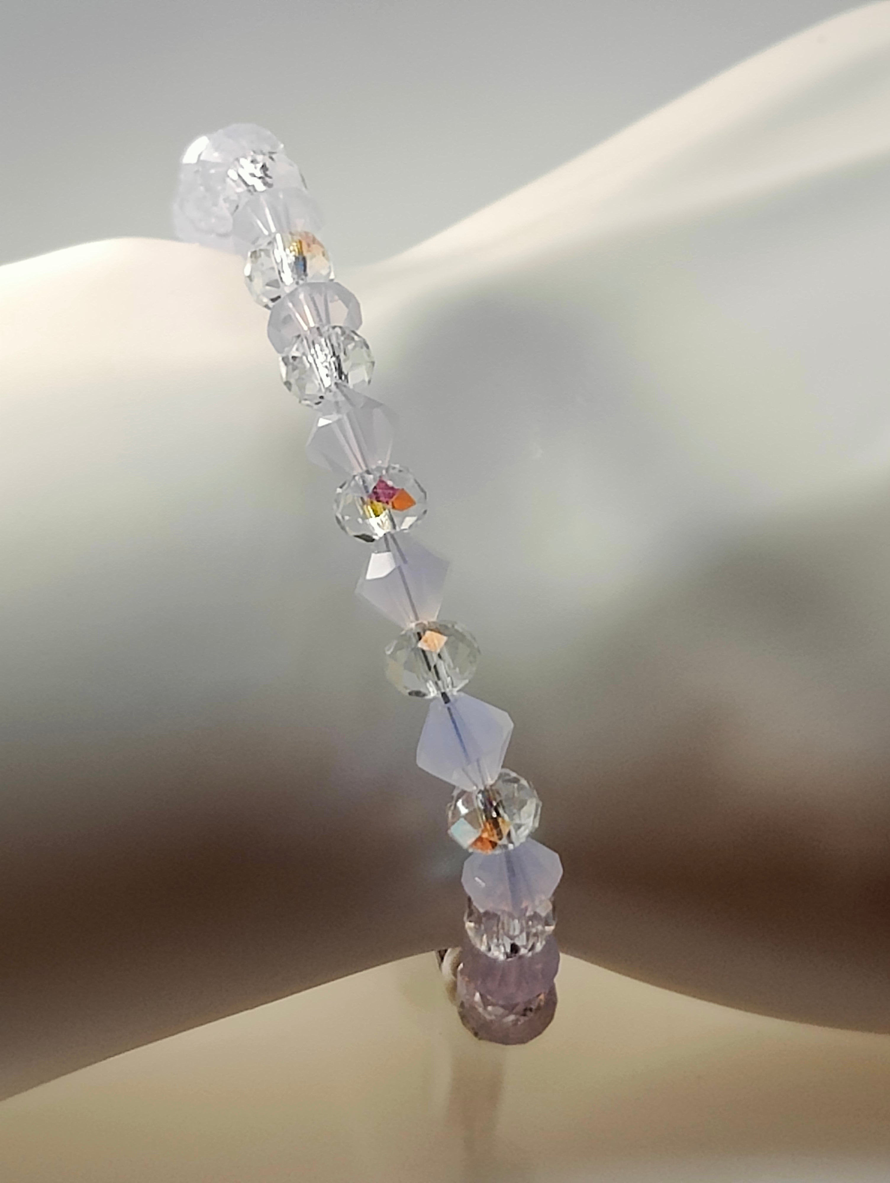 Crystal and Quartz Bracelet