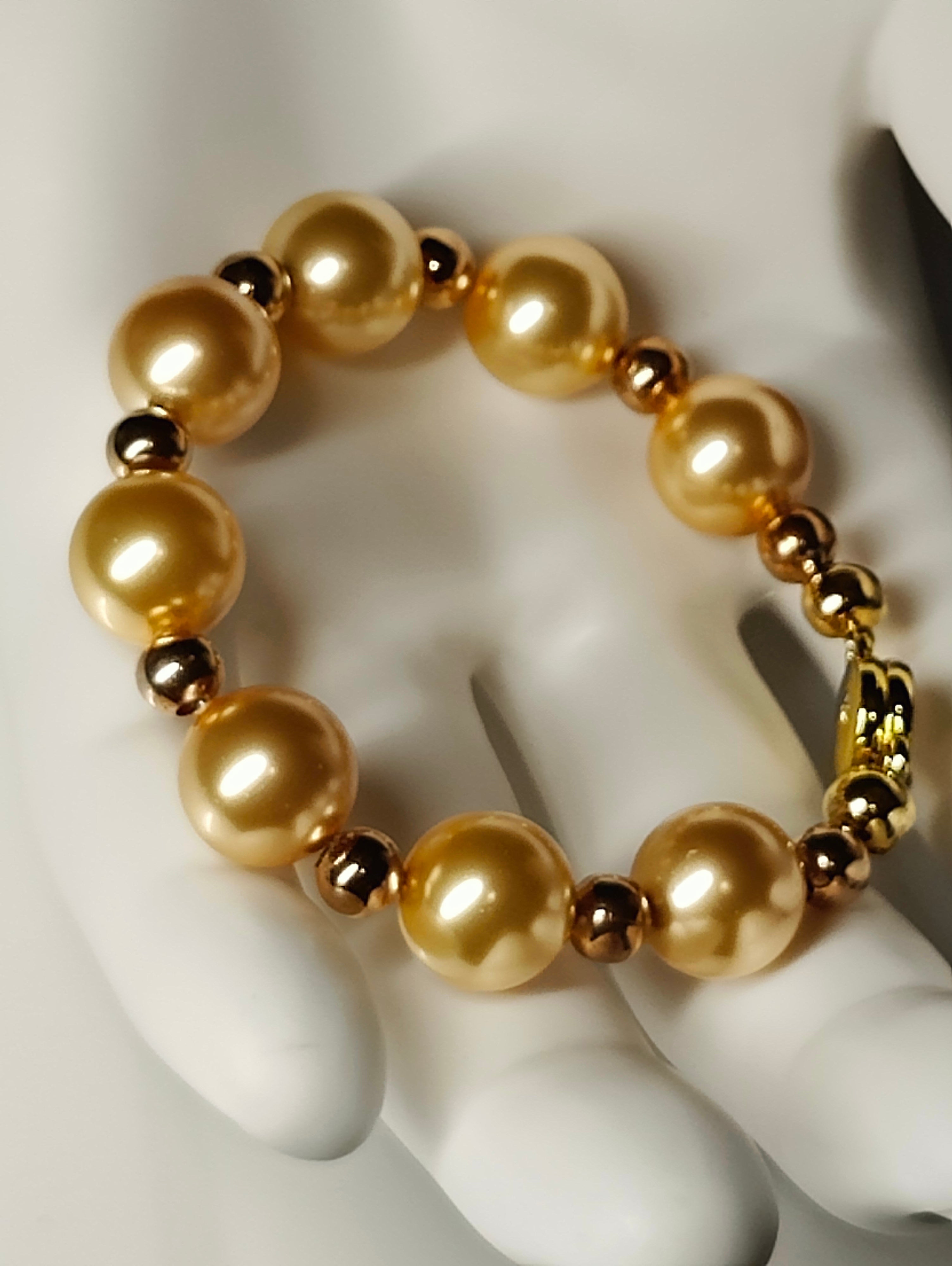 Golden Sheen Bracelet
