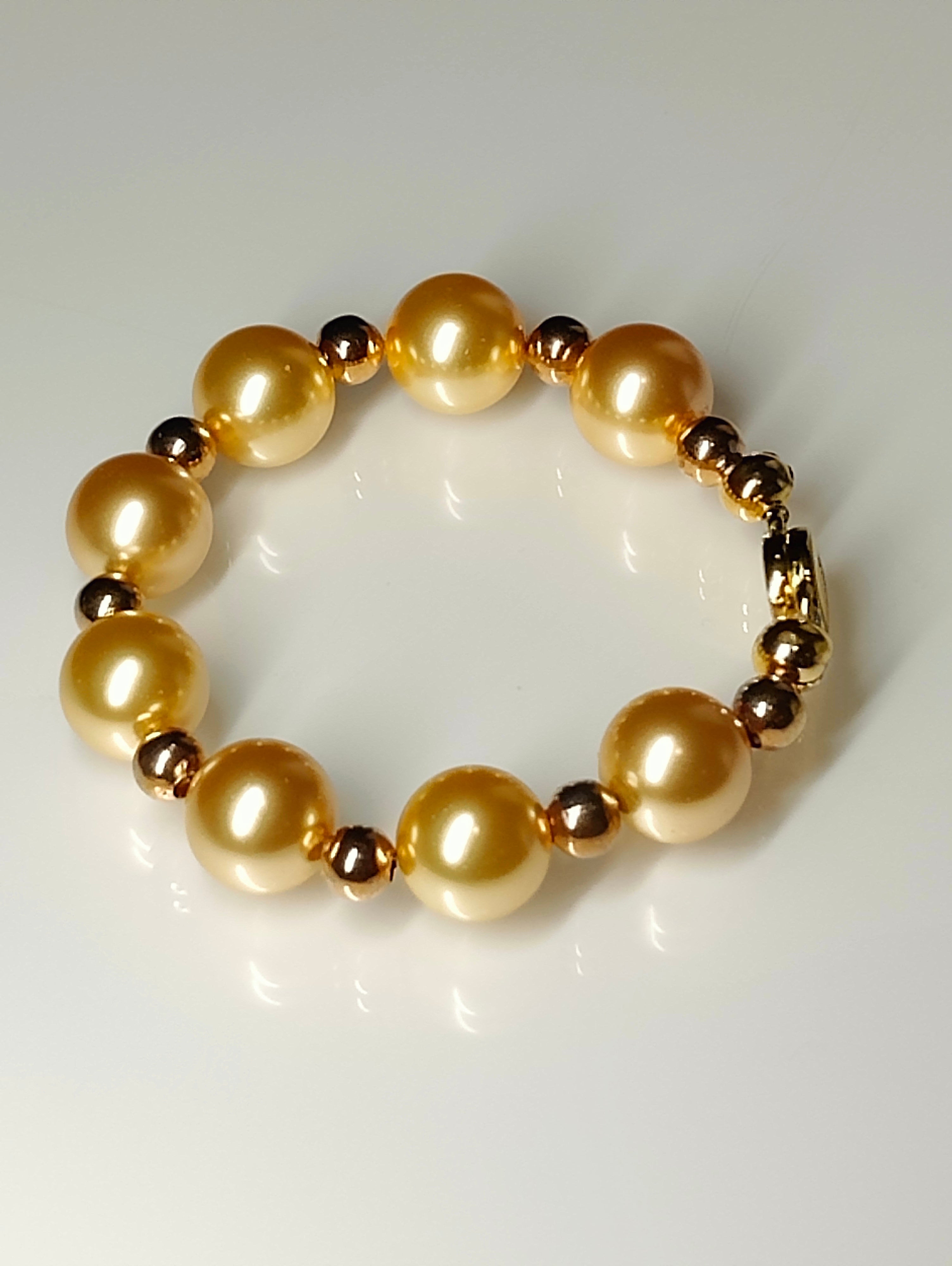Golden Sheen Bracelet