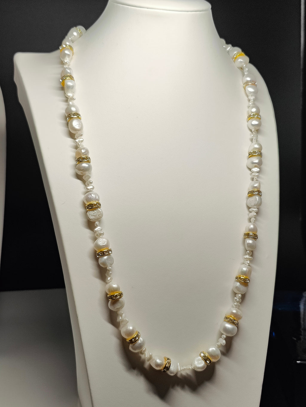 Silvery Moon Necklace