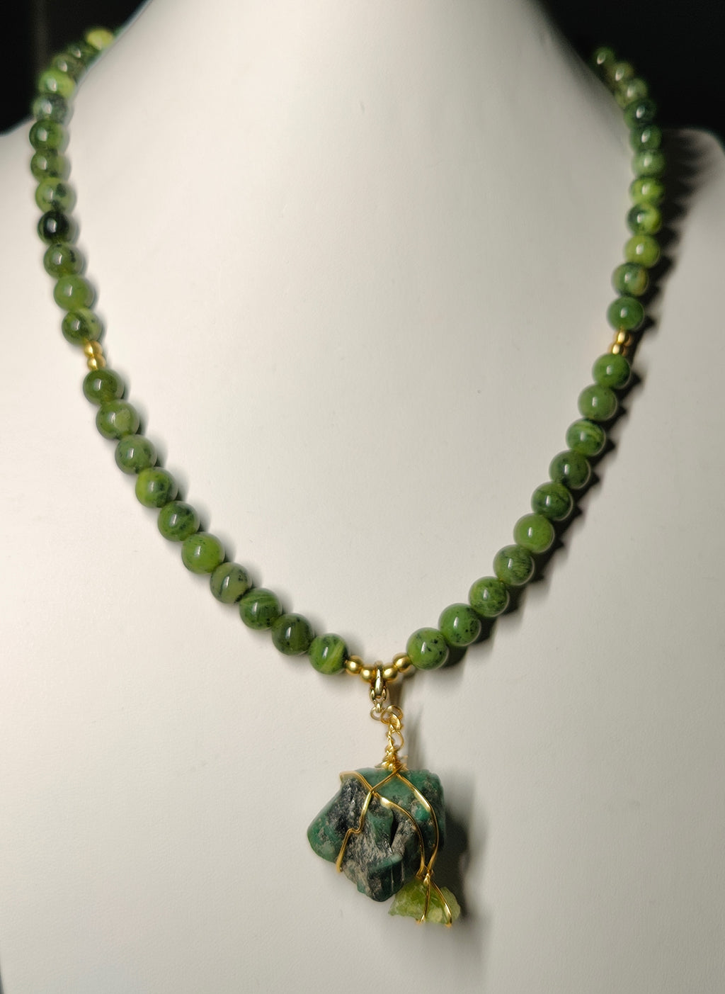 Emerald Jade Necklace