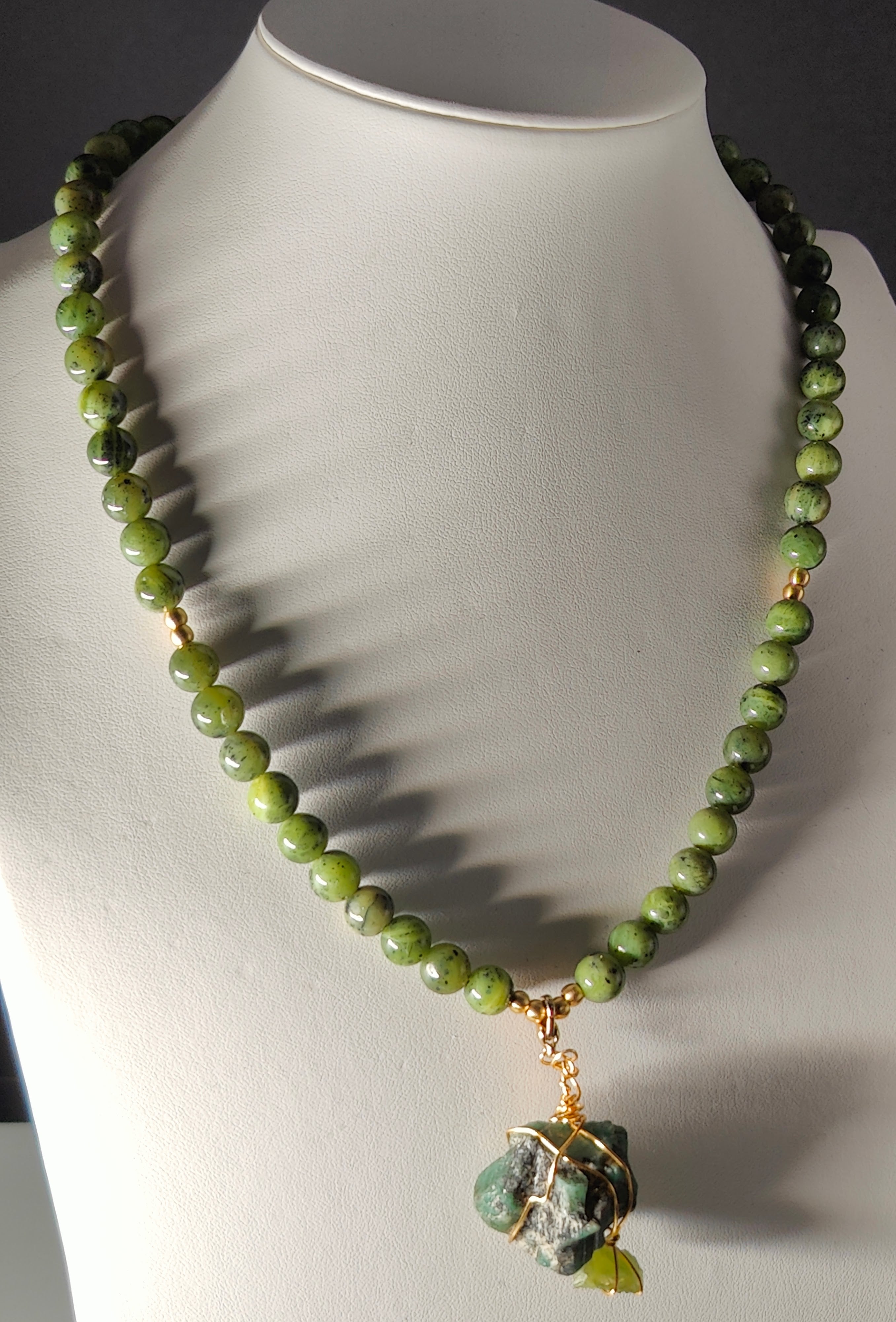 Emerald Jade Necklace