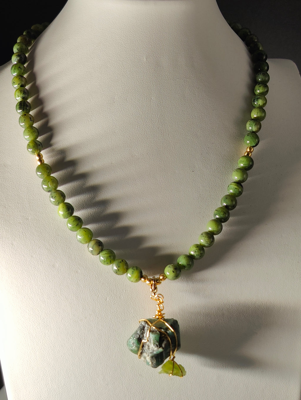 Emerald Jade Necklace