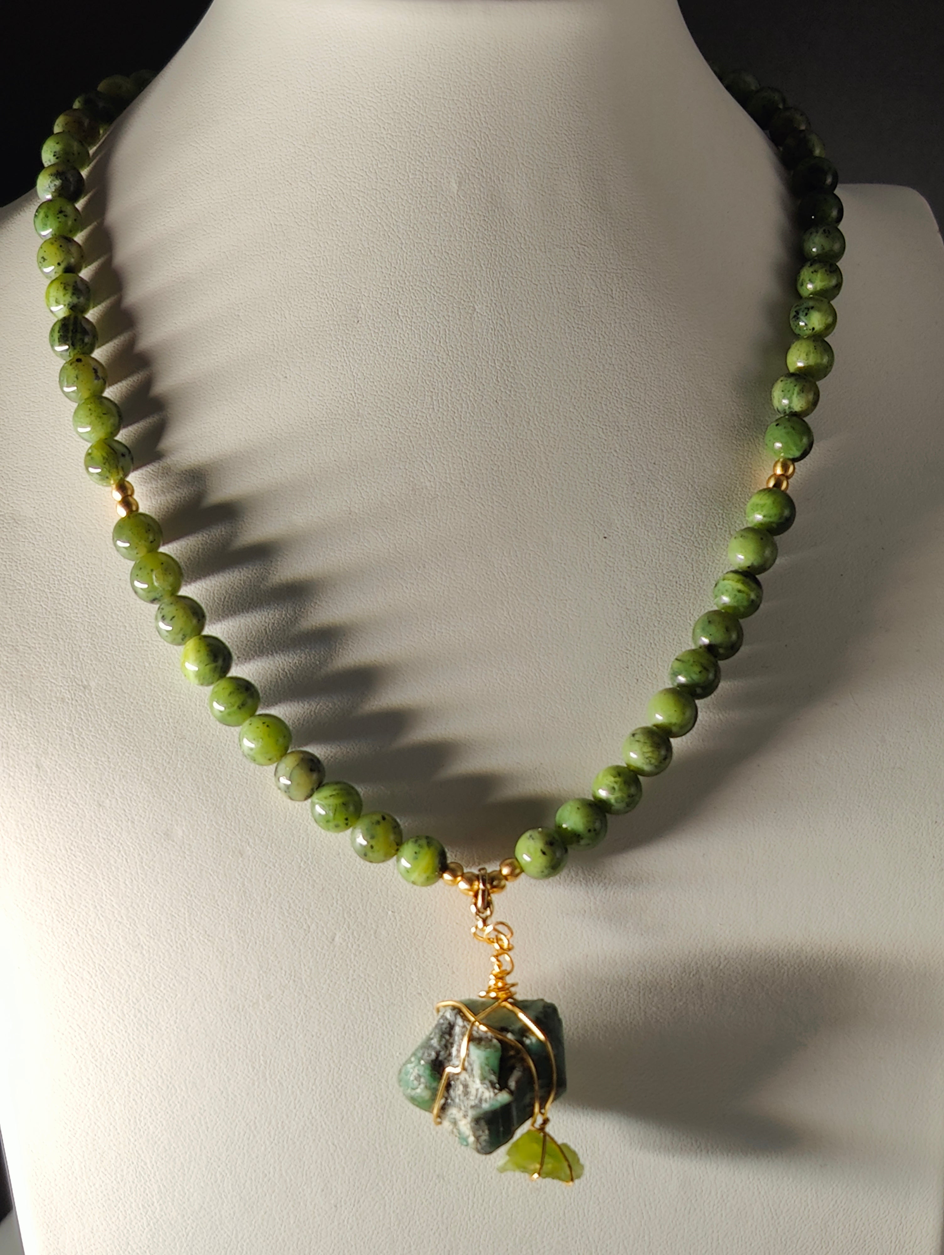 Emerald Jade Necklace