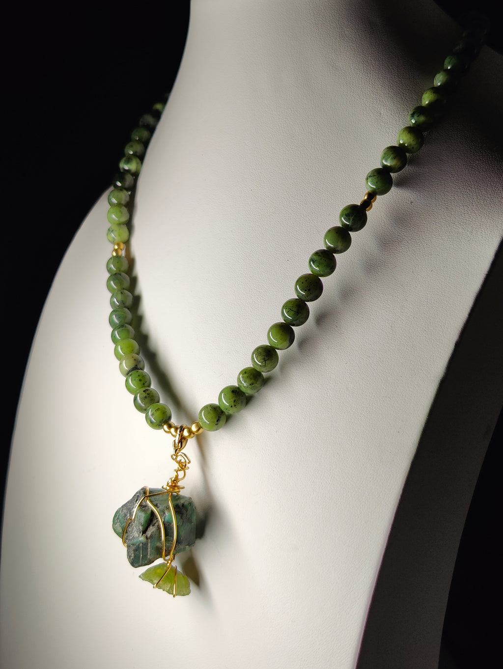 Emerald Jade Necklace