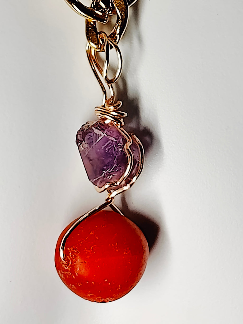 Vintage Red Necklace
