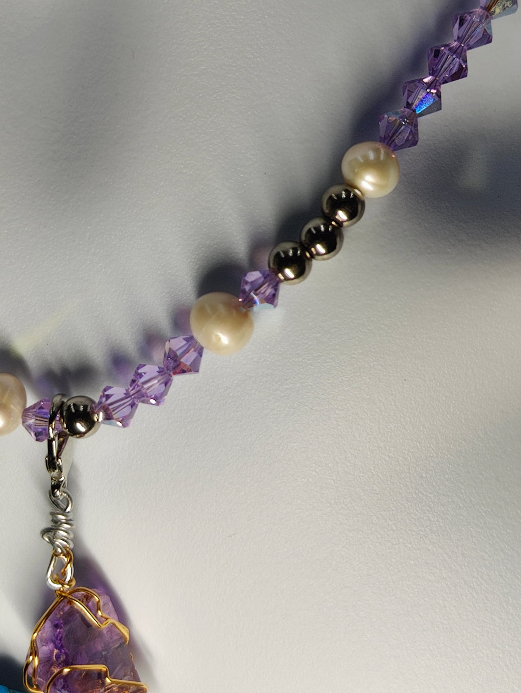 Lavender Sparkle Necklace