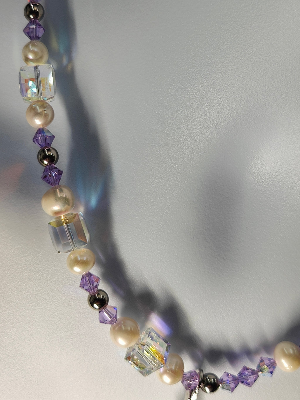 Lavender Sparkle Necklace
