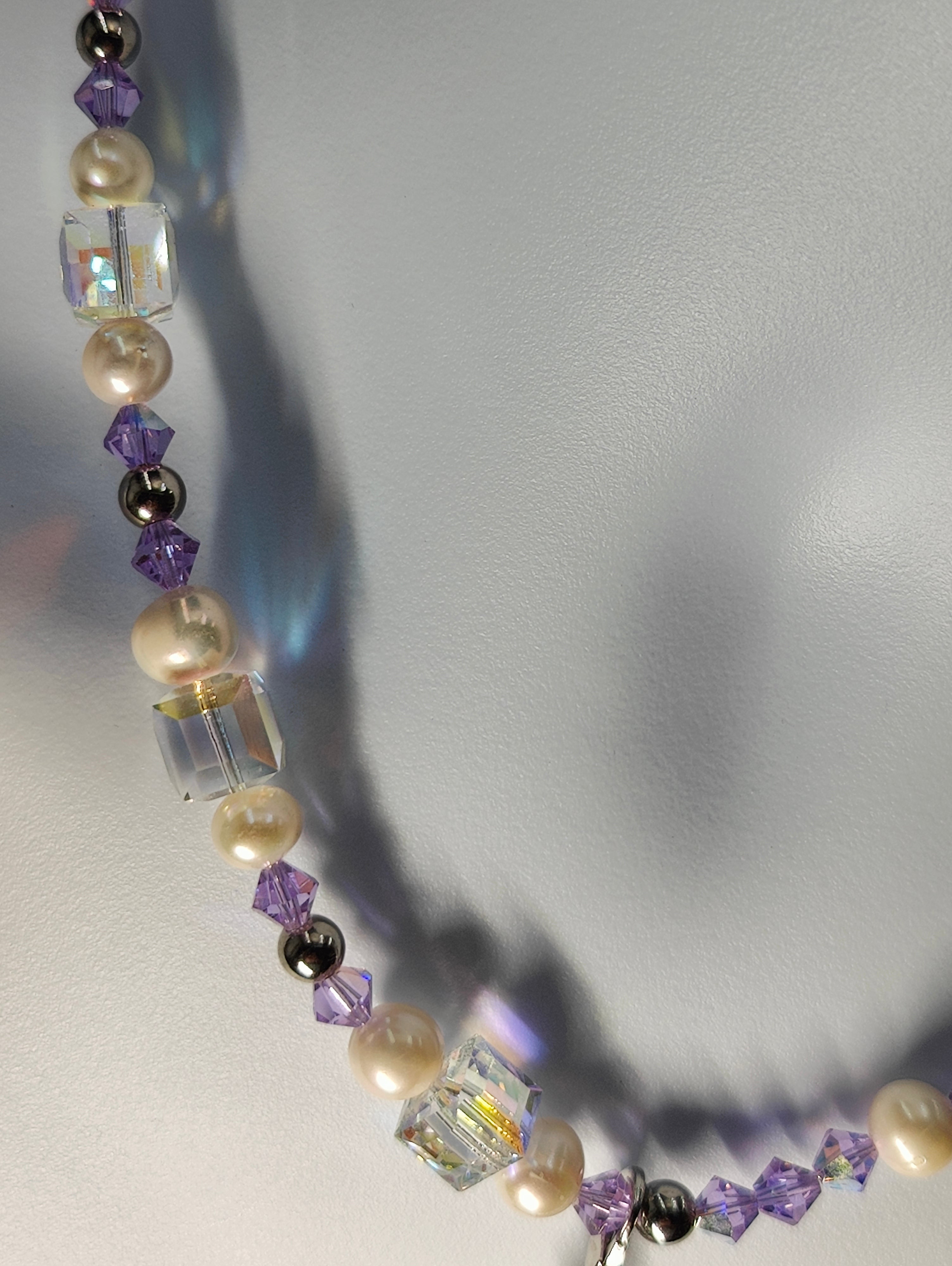 Lavender Sparkle Necklace