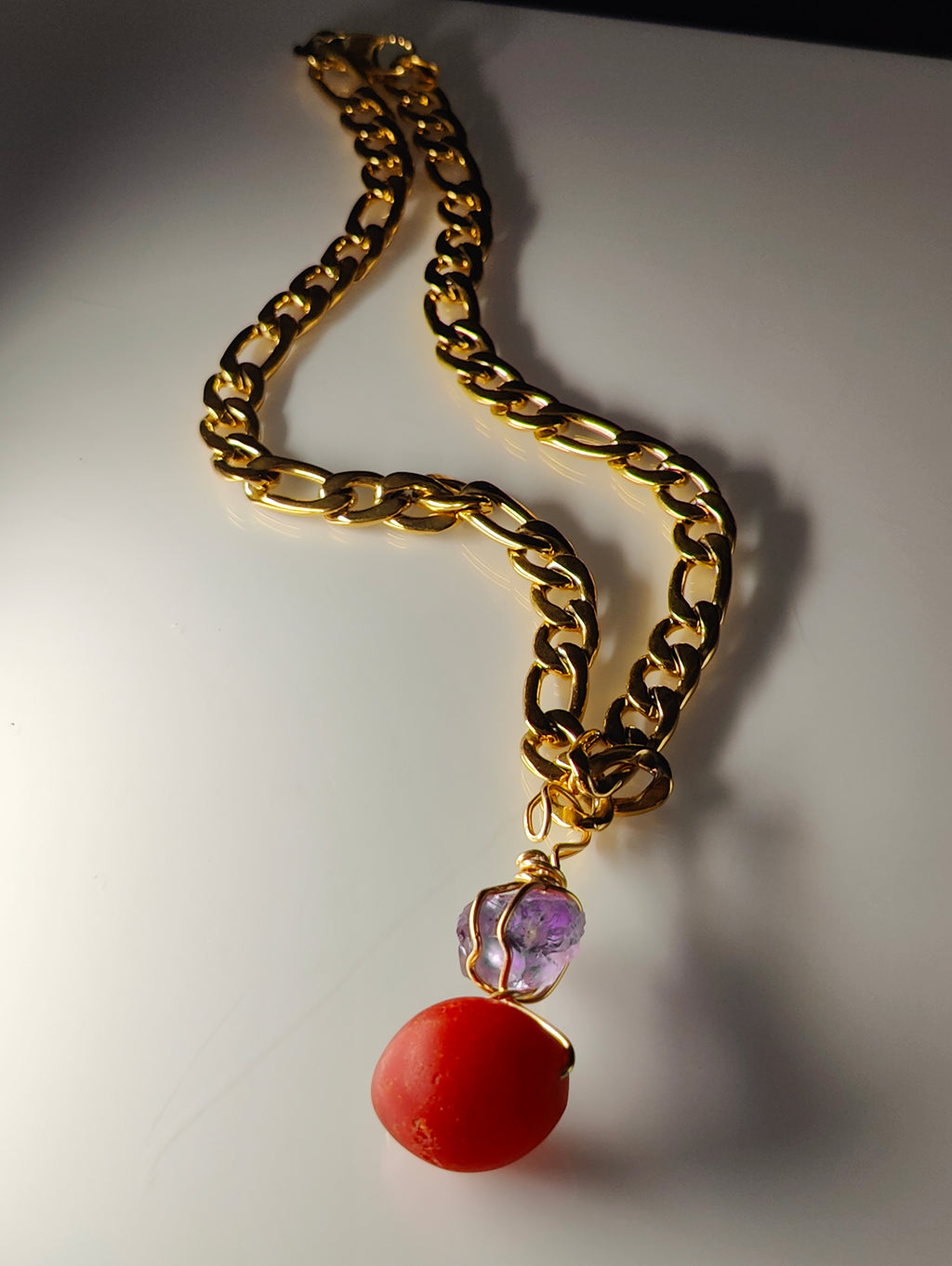 Vintage Red Necklace