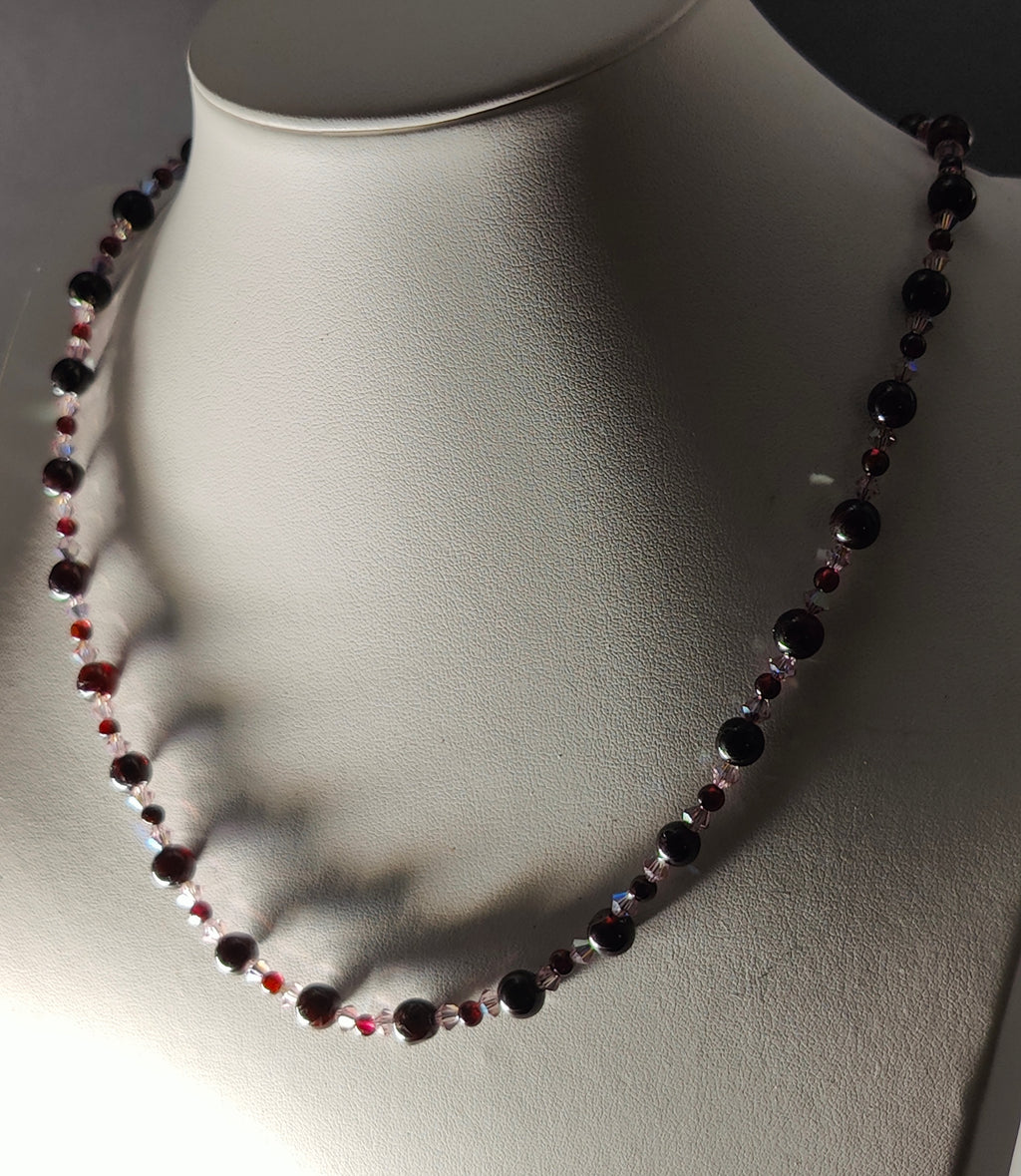 Little Garnet Necklace