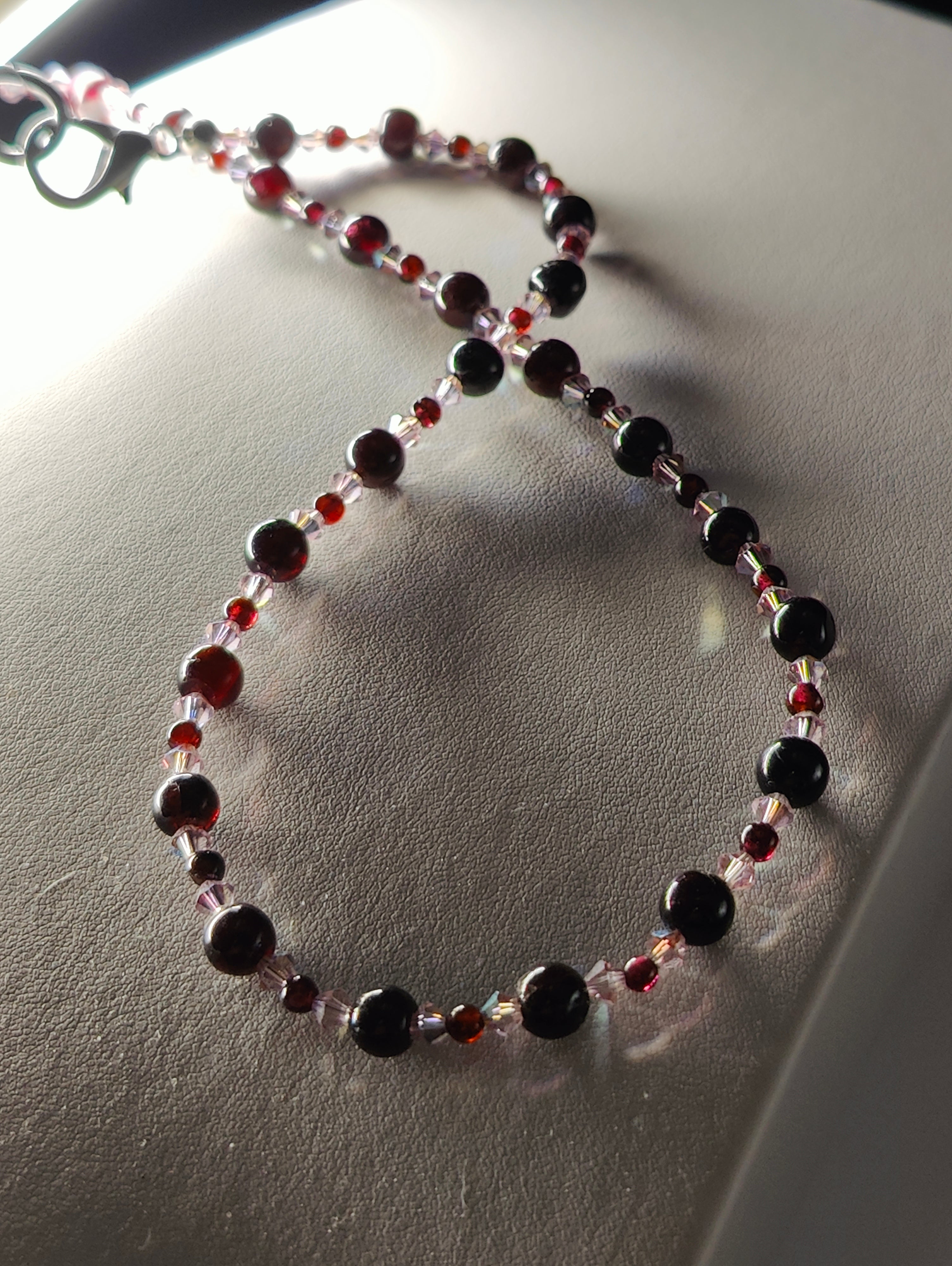 Little Garnet Necklace