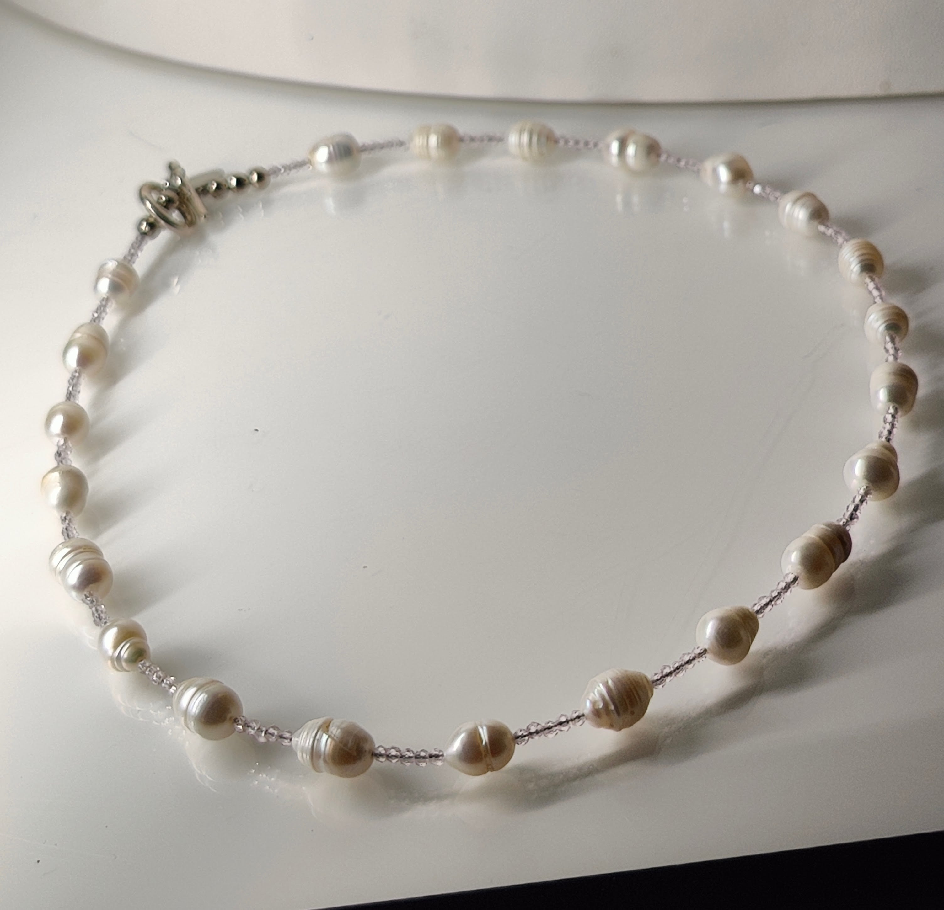 Delicate Pearls Necklace