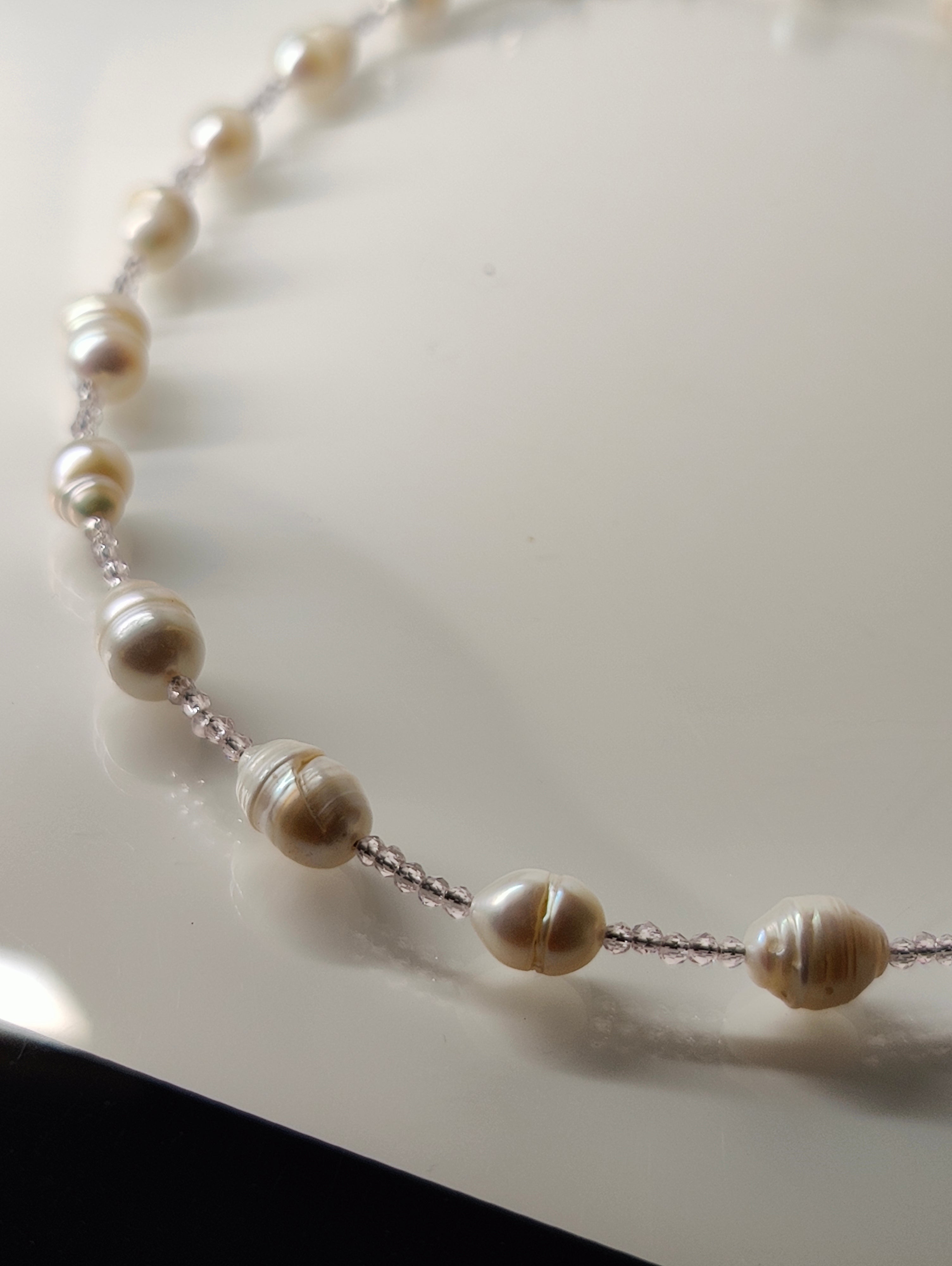 Delicate Pearls Necklace