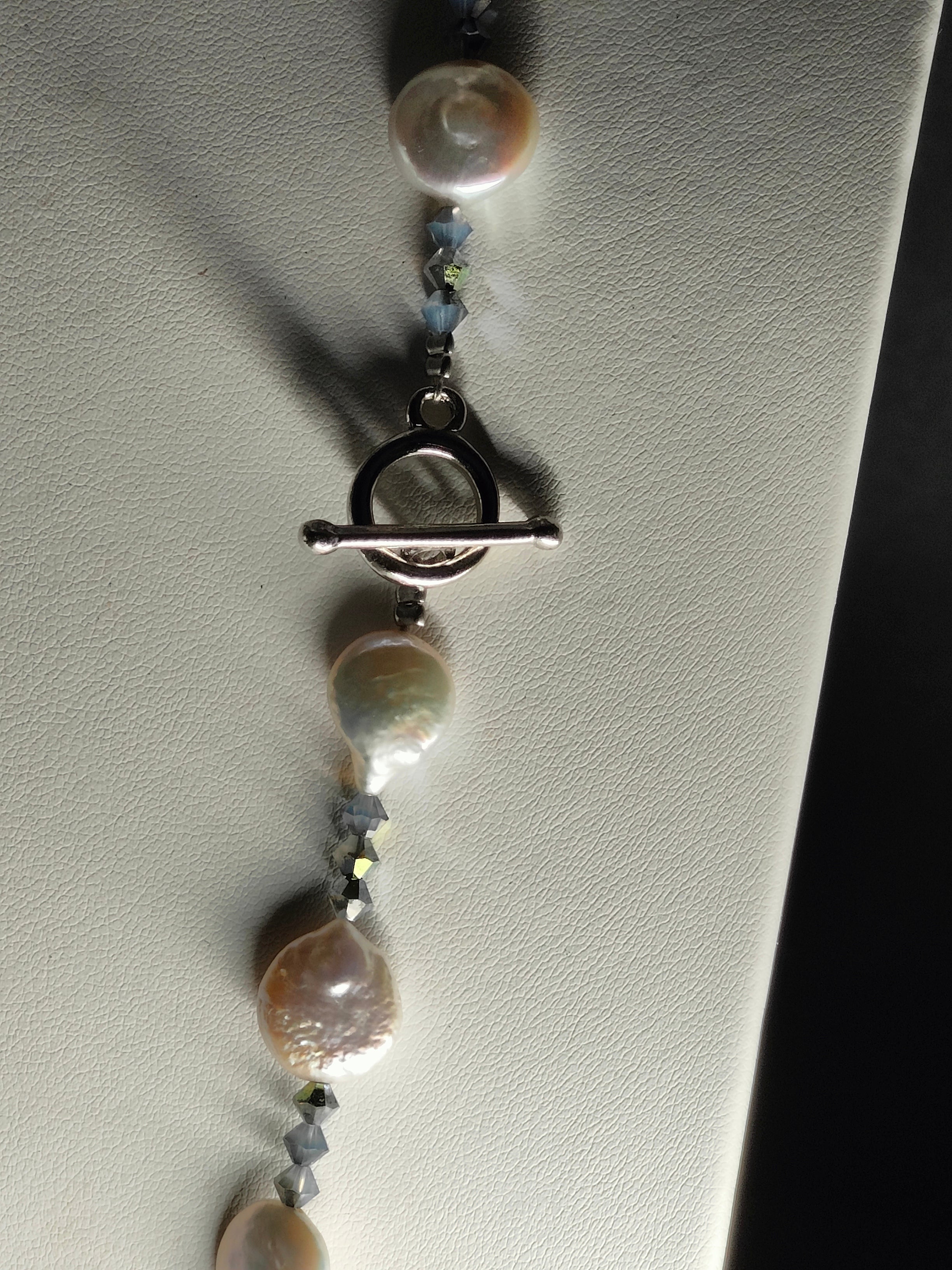 Smokey Pearls Necklace