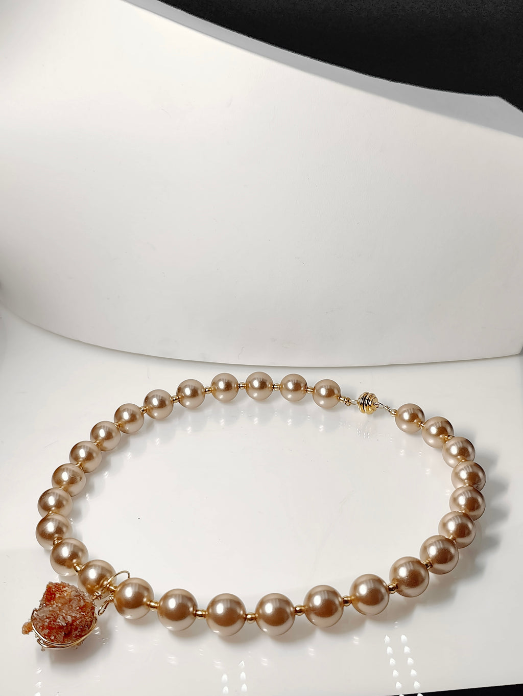Crystalline Pendant Necklace