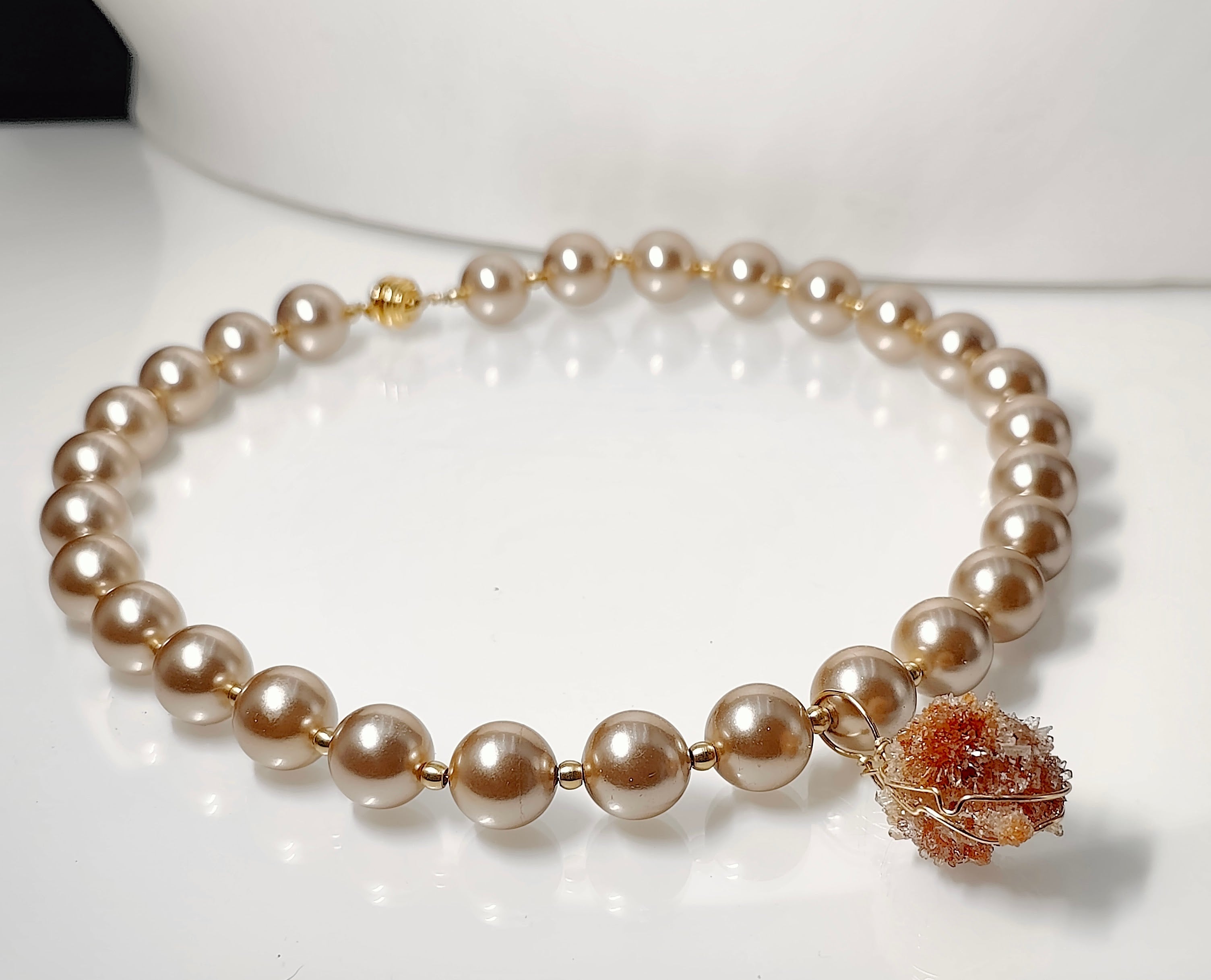 Crystalline Pendant Necklace