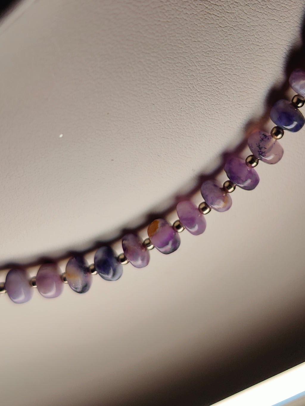 Opal and Steel Necklace