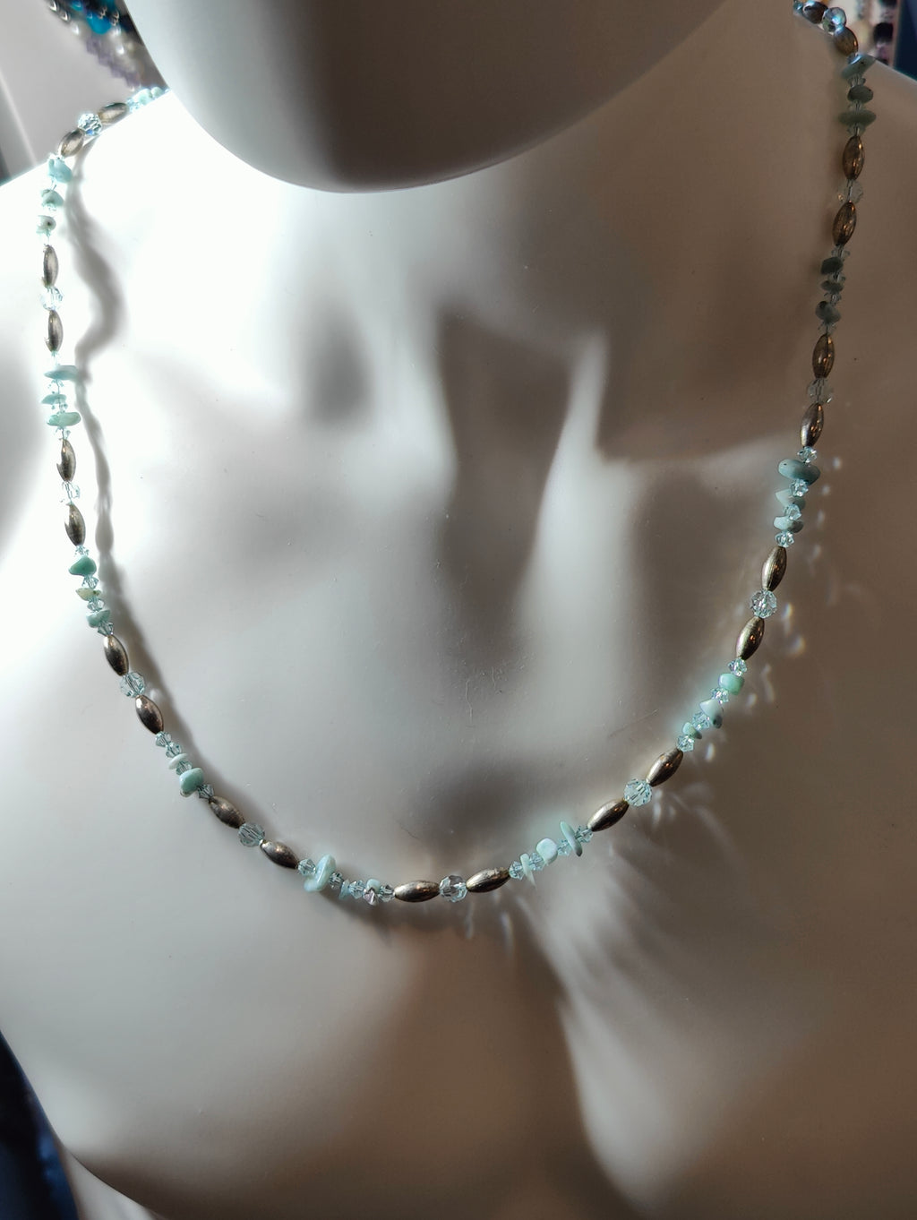 Tribal Blue Necklace