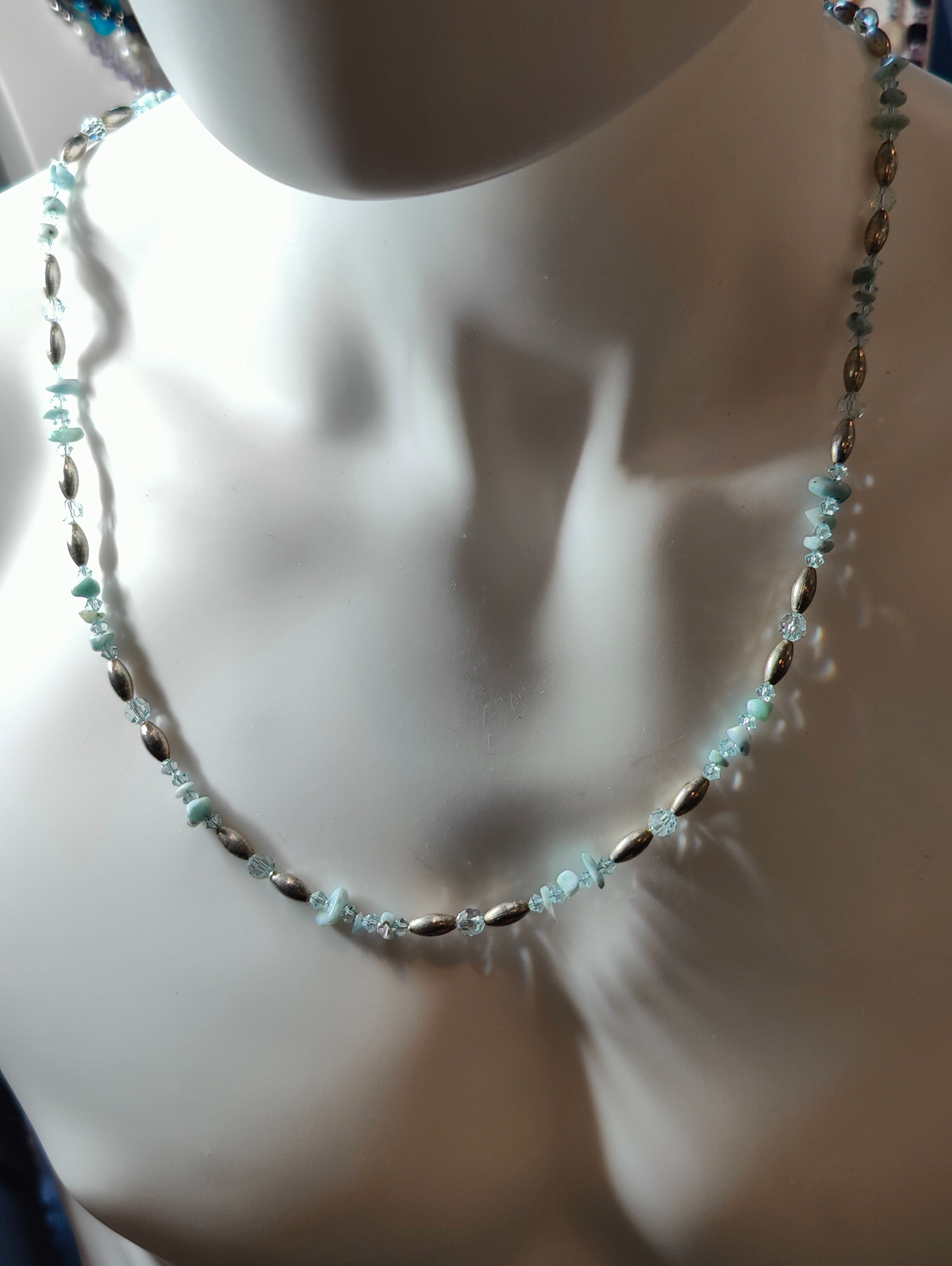 Tribal Blue Necklace