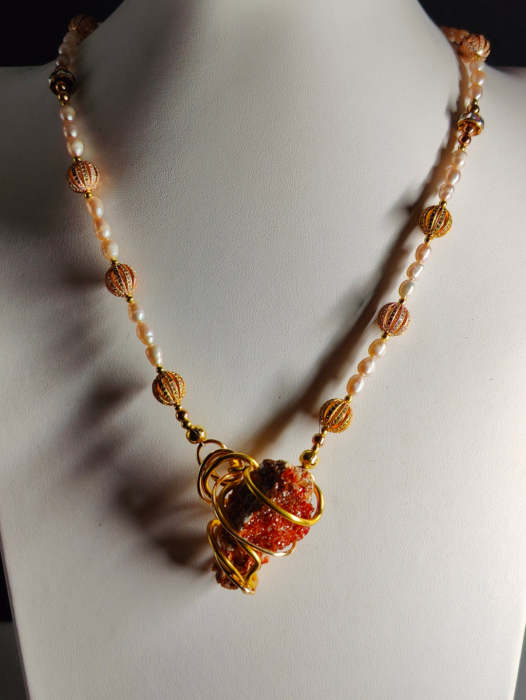 Vanadinite Necklace