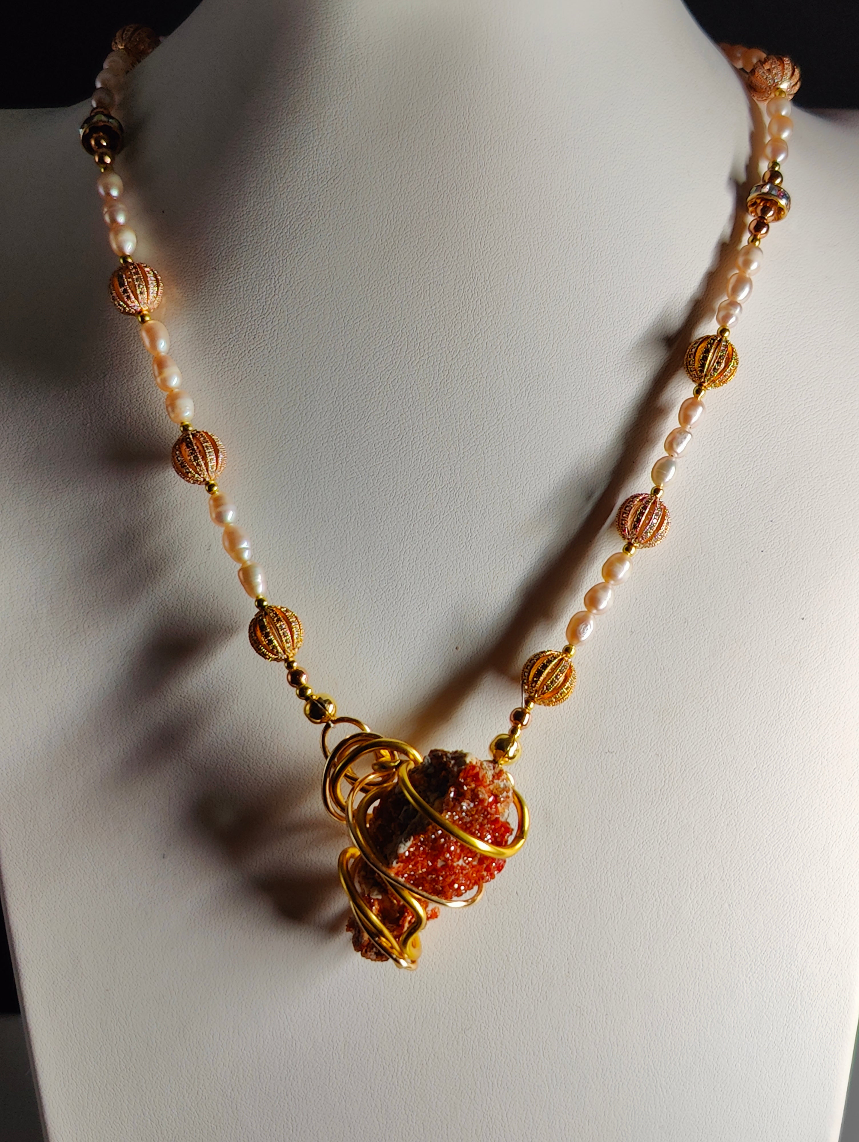 Vanadinite Necklace