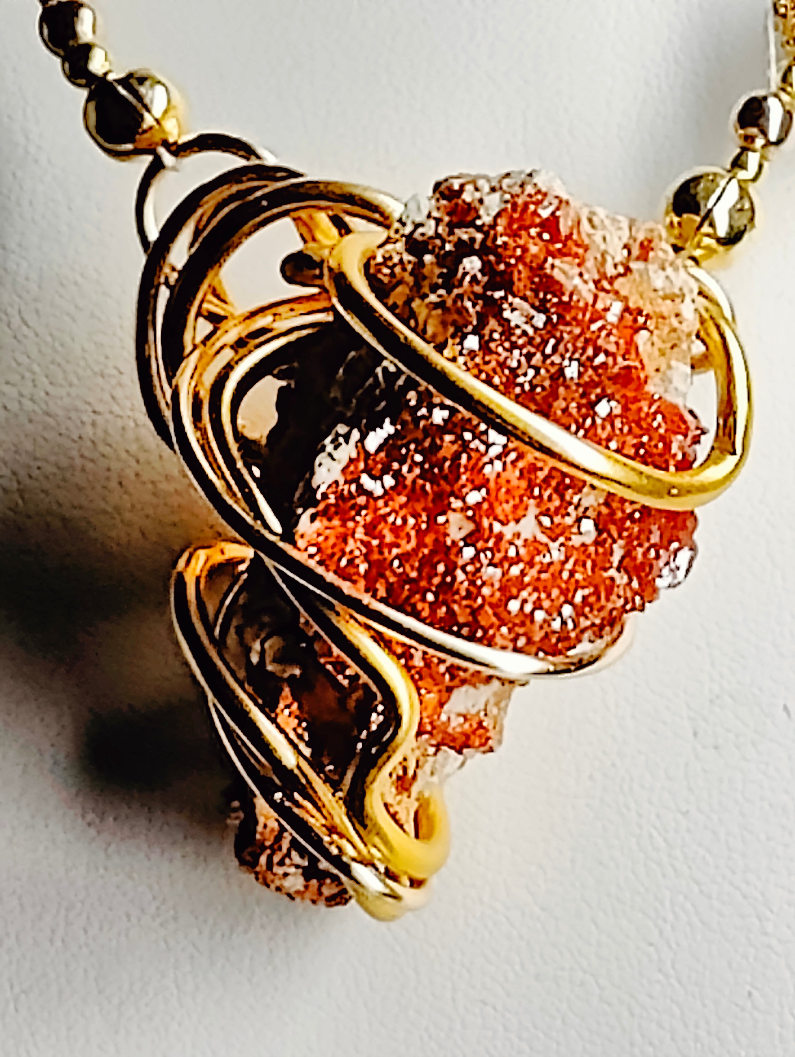 Vanadinite Necklace